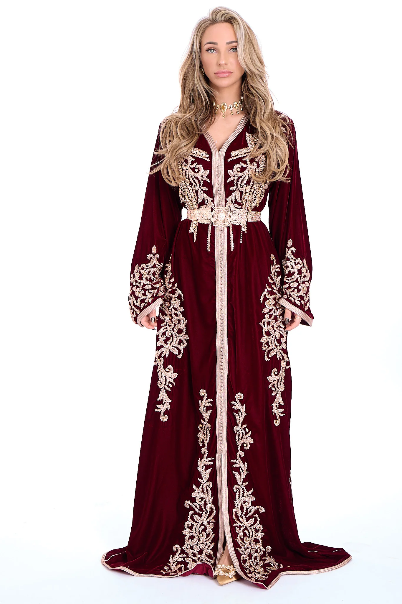 Caftan Abeer Pomegrante - Image 2