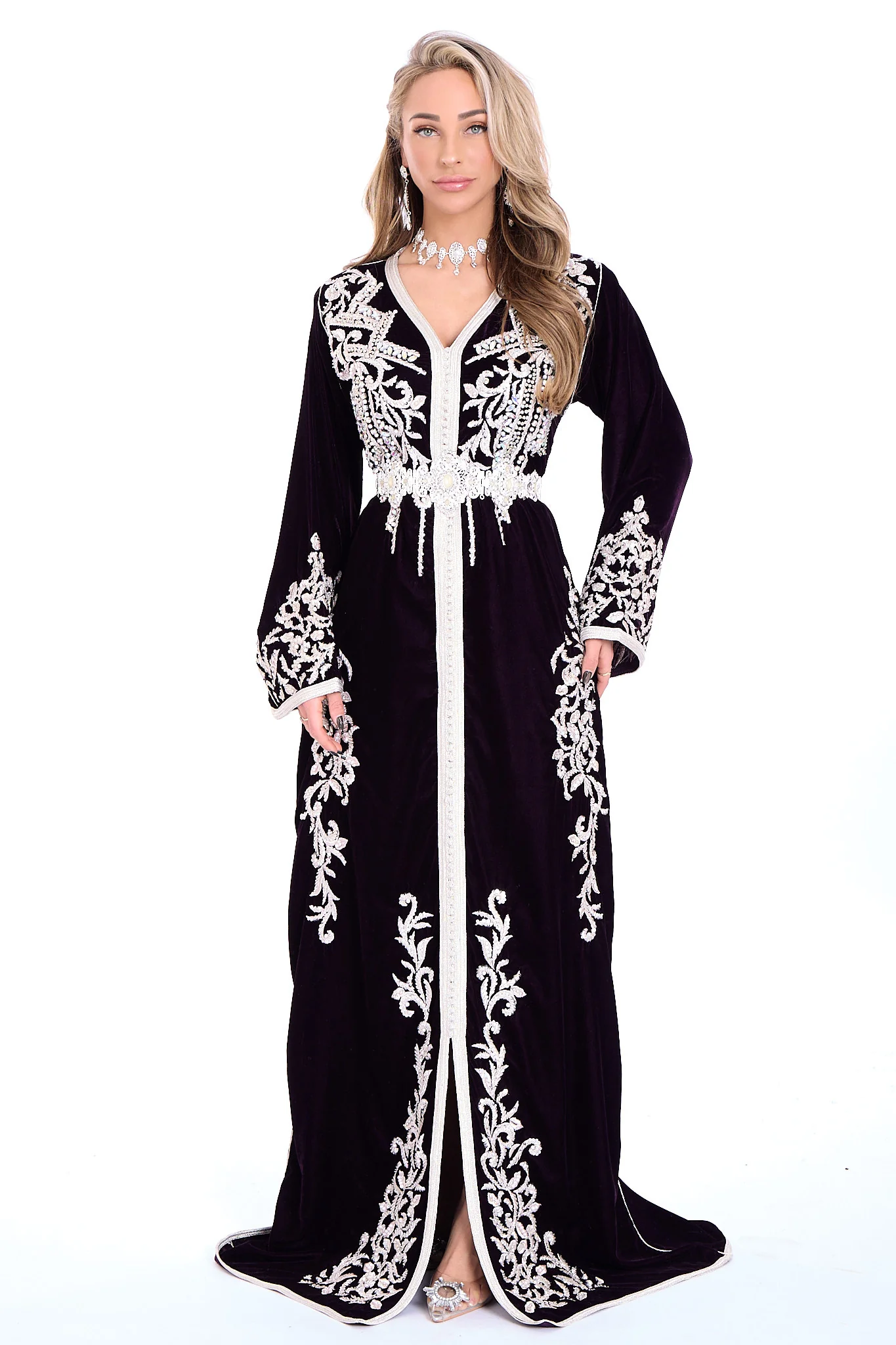 Caftan Abeer Purple - Image 3