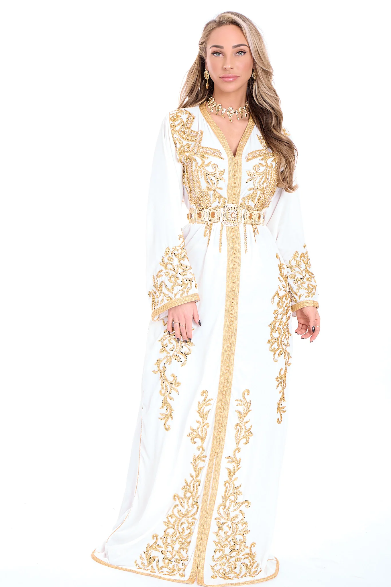 Caftan Abeer White - Image 3