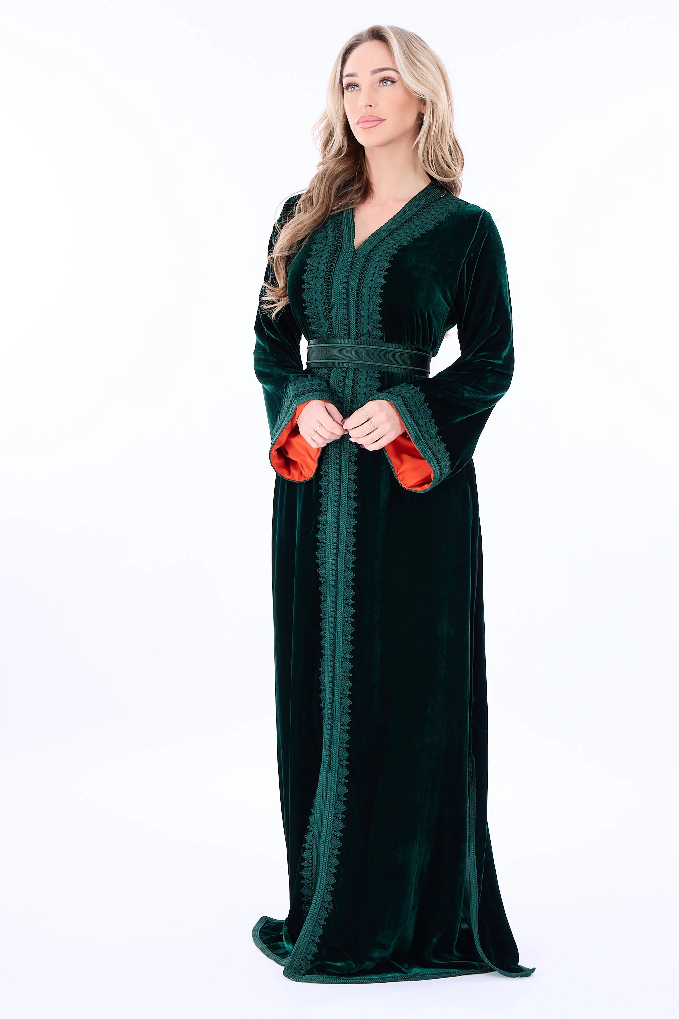 Caftan Amani Darkgreen - Image 2