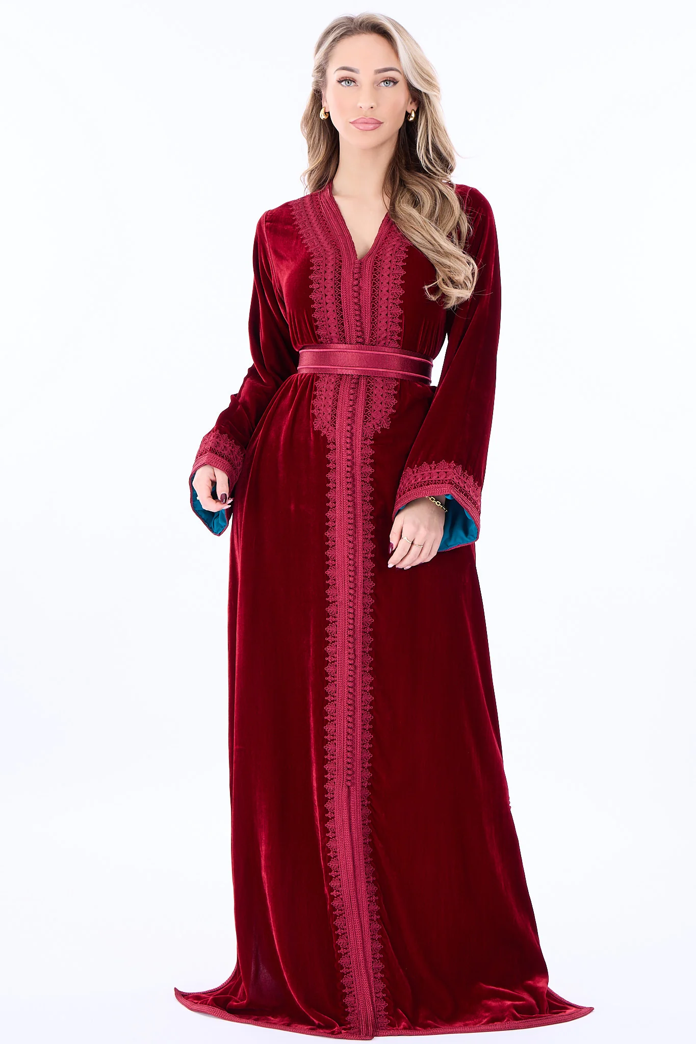 Caftan Amani Pomegrante - Image 3