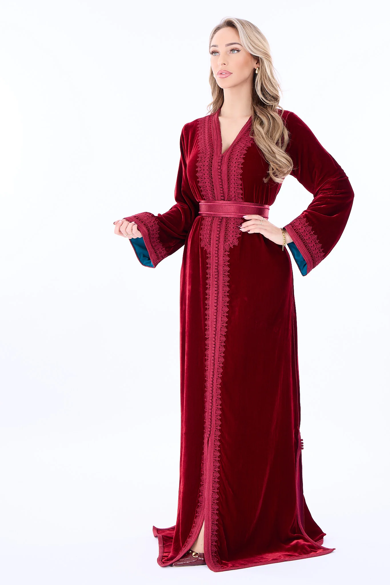 Caftan Amani Pomegrante - Image 4