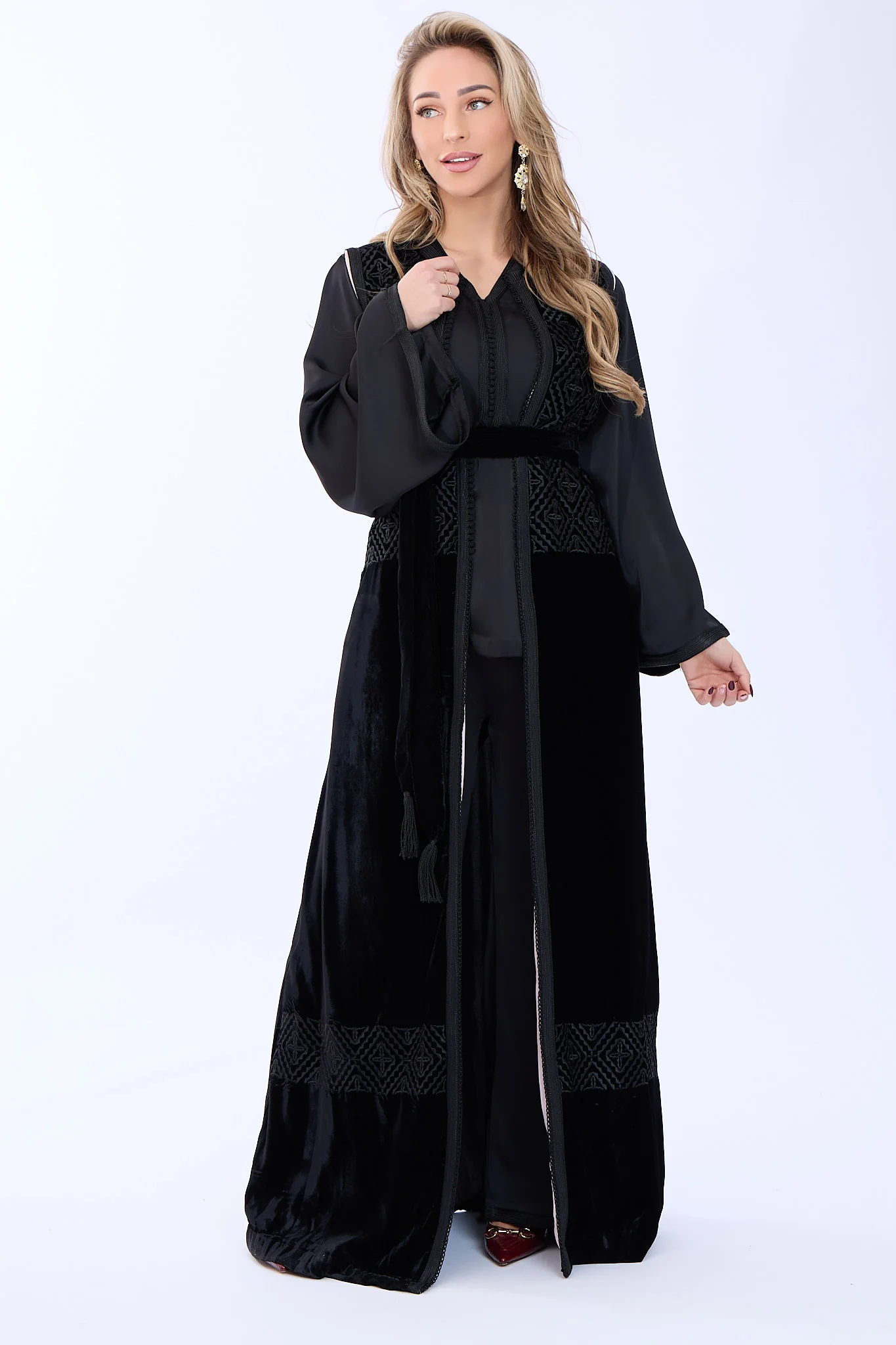 Caftan Aneesa Black - Image 4