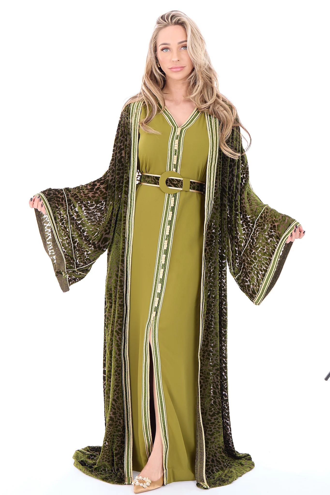Caftan Anissa Oivegreen - Image 8