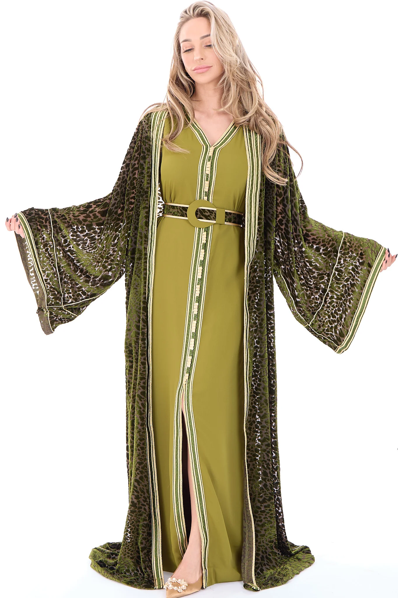 Caftan Anissa Oivegreen - Image 9