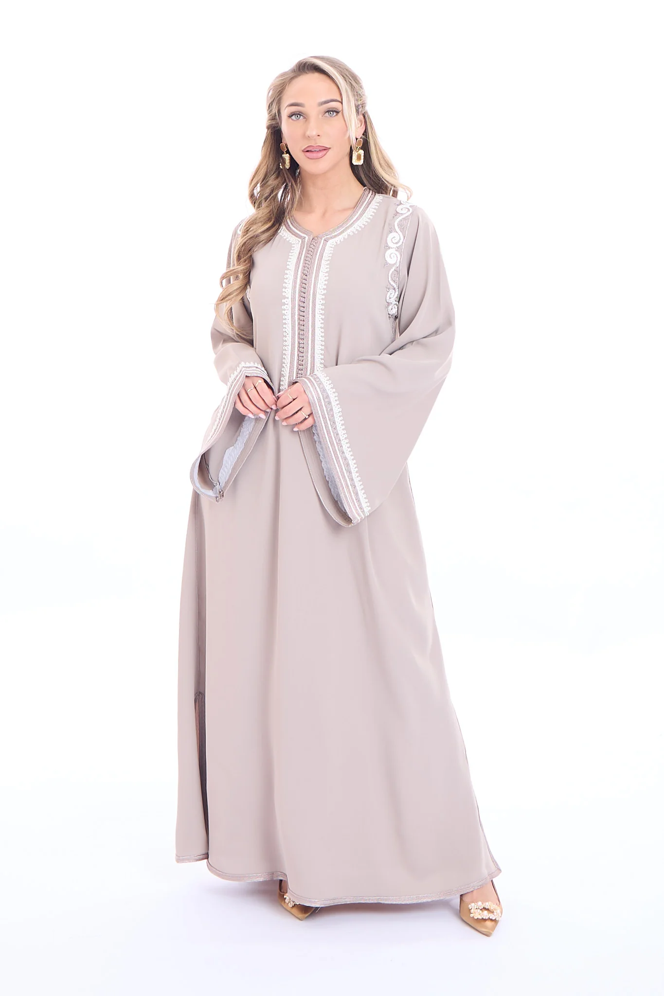 Caftan Asra Nude - Image 4
