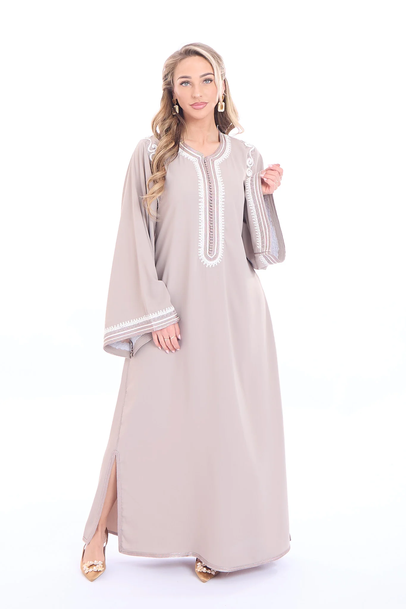 Caftan Asra Nude - Image 6
