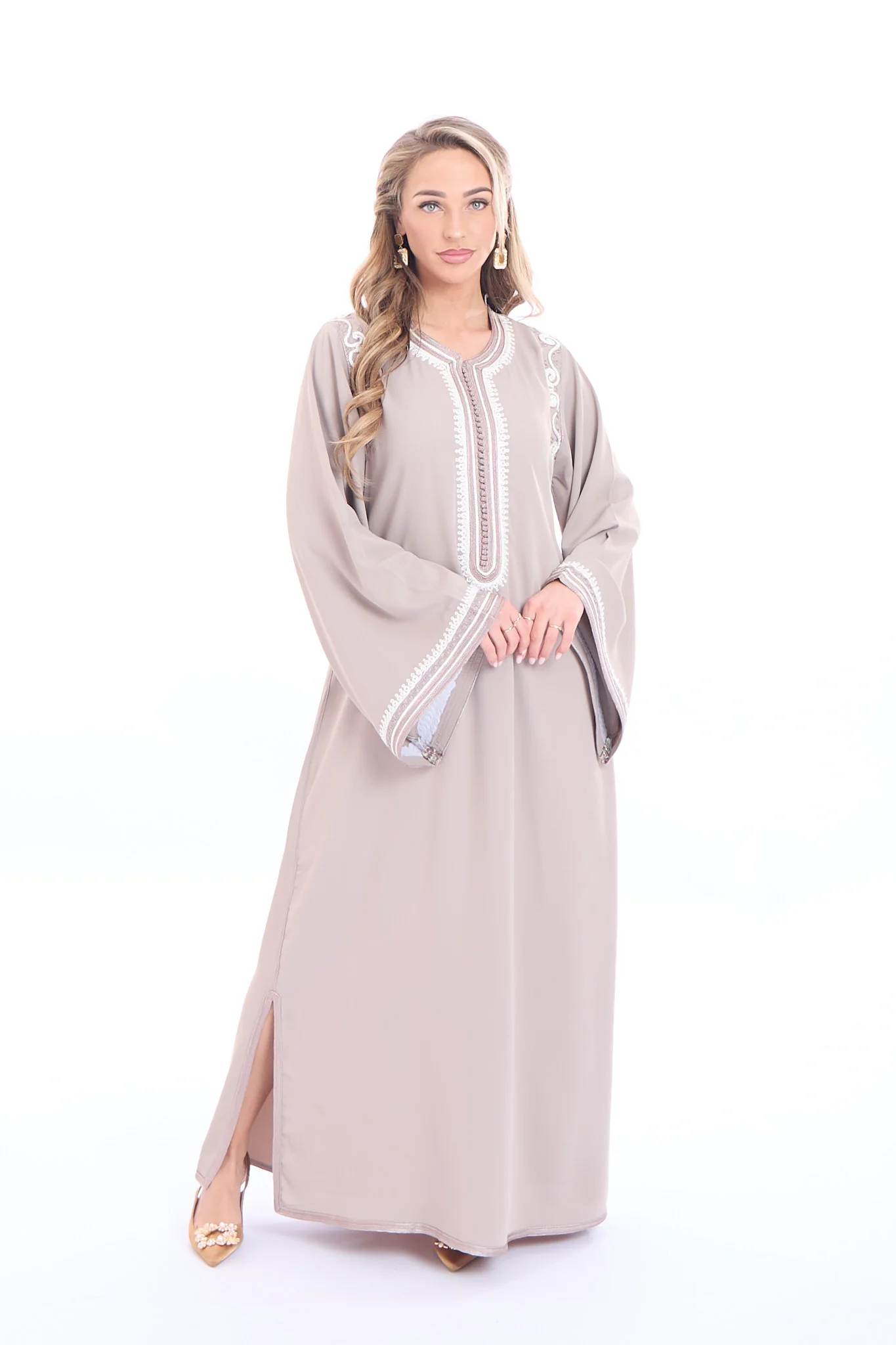 Caftan Asra Nude - Image 7