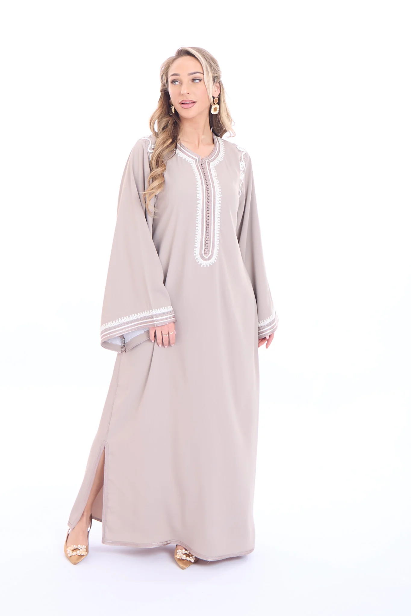Caftan Asra Nude - Image 8