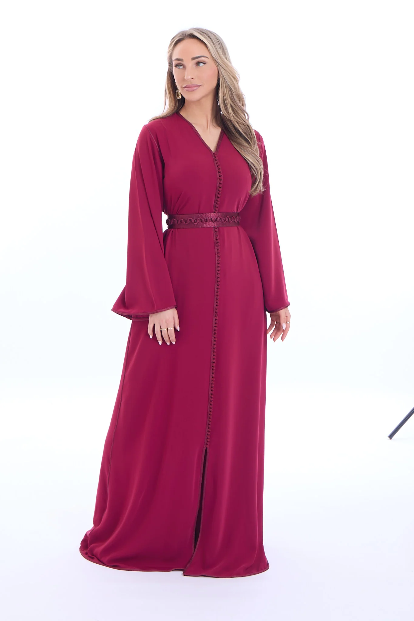 Caftan Aya Bordeaux - Image 7