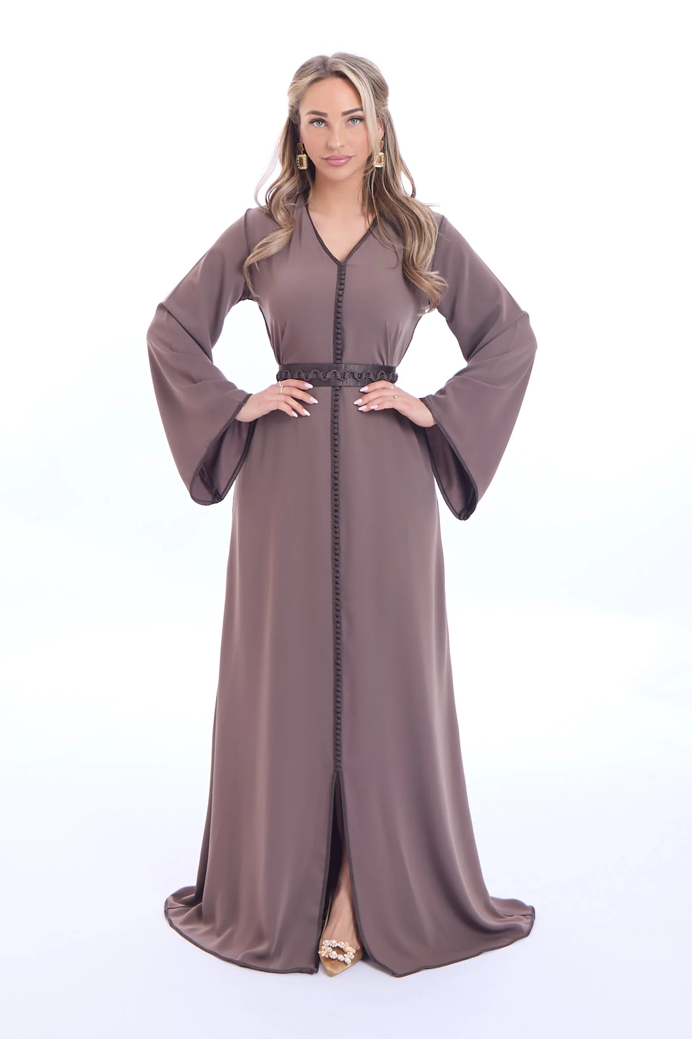 Caftan Aya Brown - Image 2