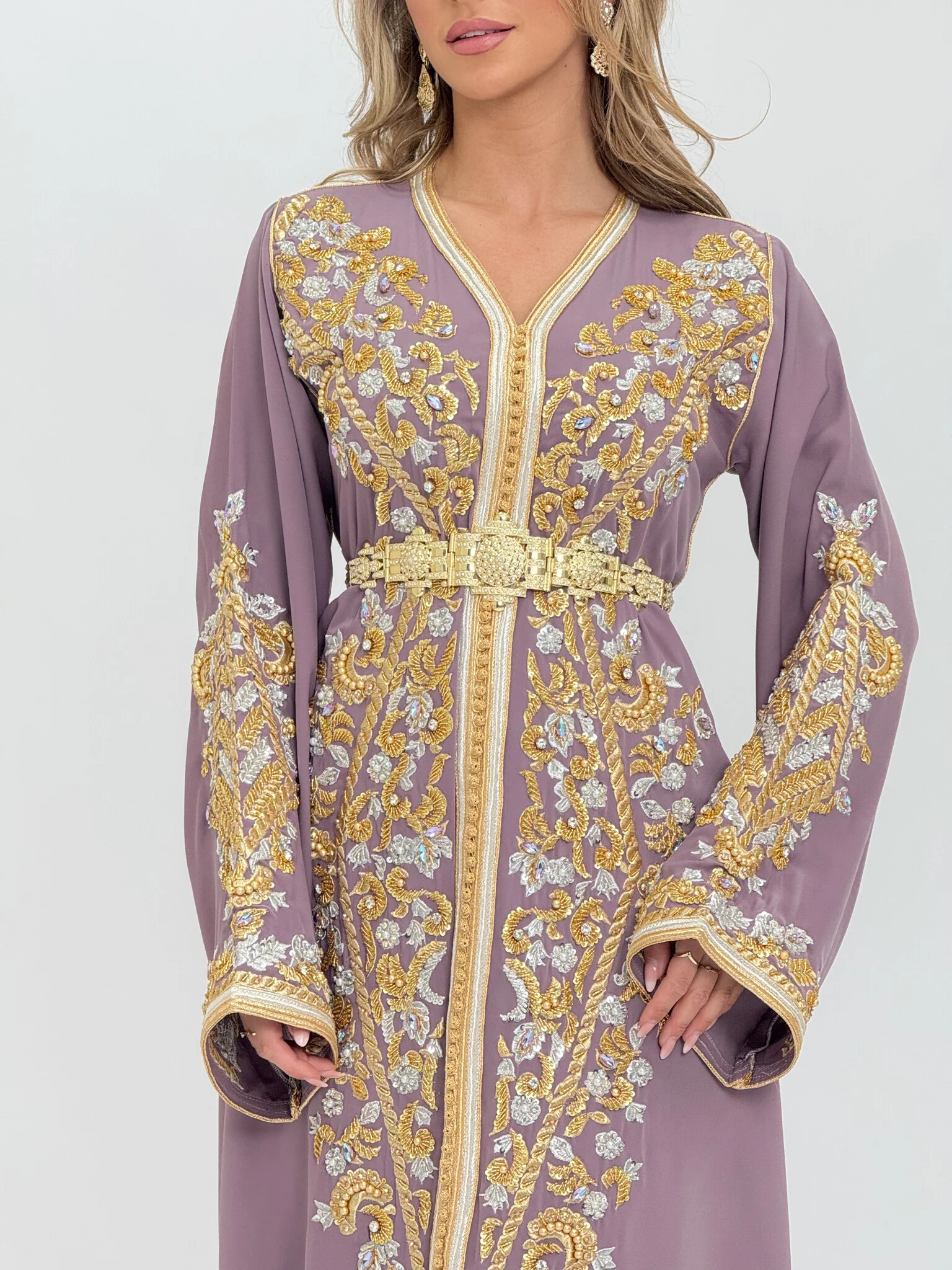 Caftan Ayanna Purple - Image 2