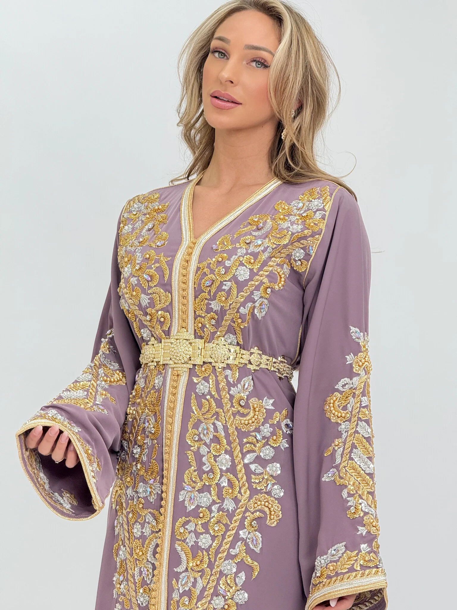 Caftan Ayanna Purple - Image 4