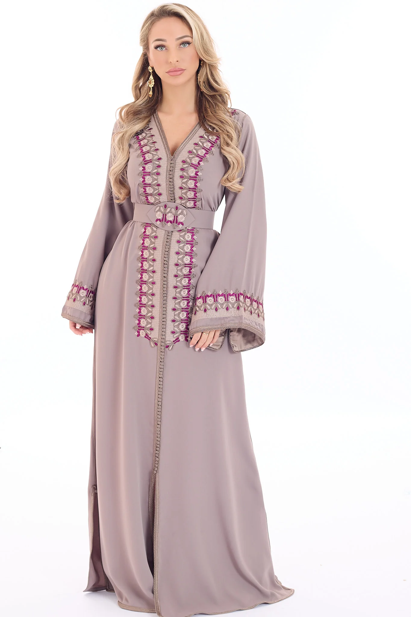 Caftan Batoul Nude - Image 3