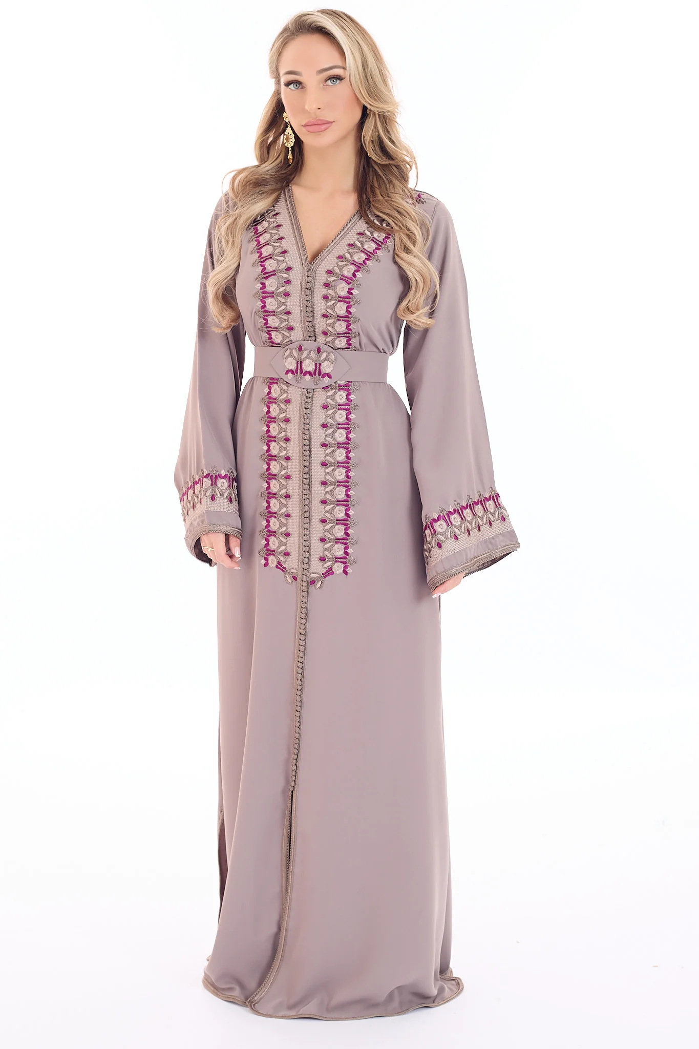 Caftan Batoul Nude - Image 4