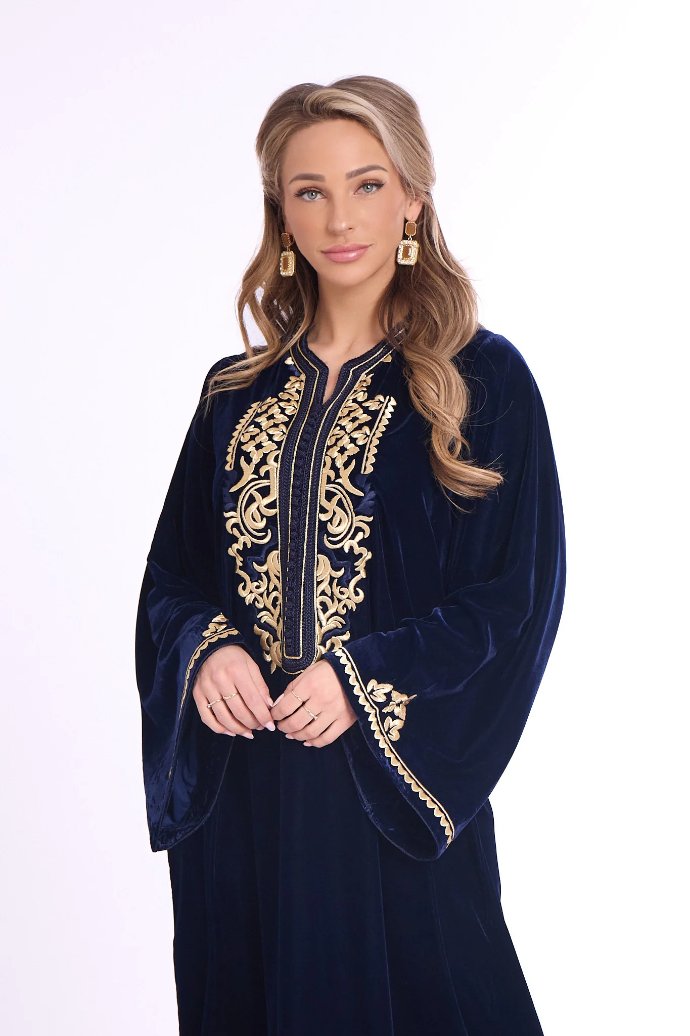 Caftan Bisan Oxfordblue