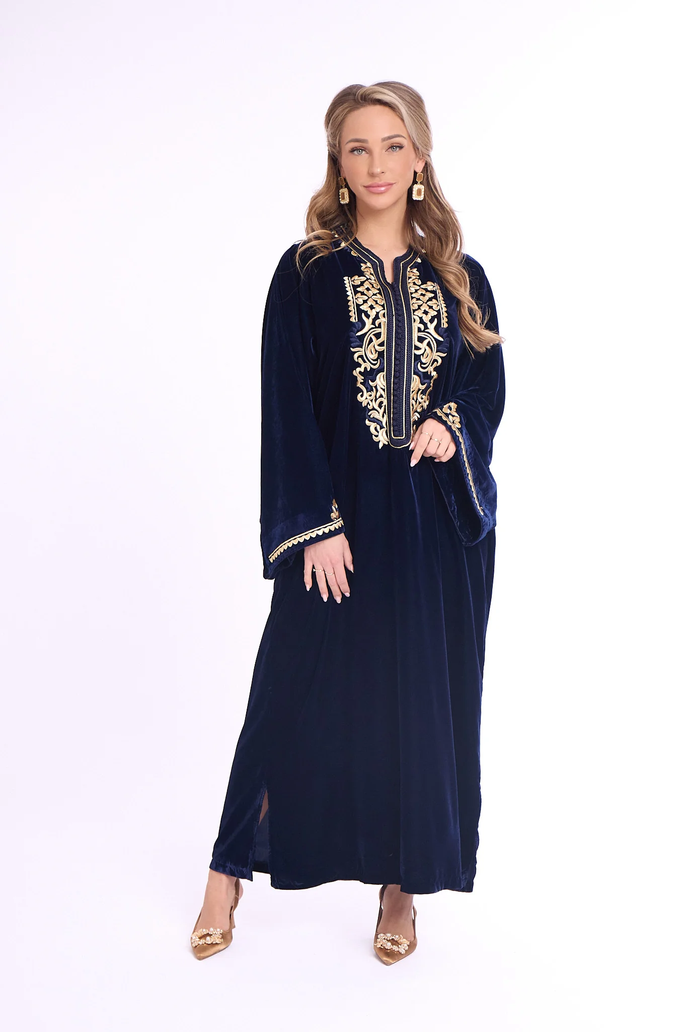 Caftan Bisan Oxfordblue - Image 2