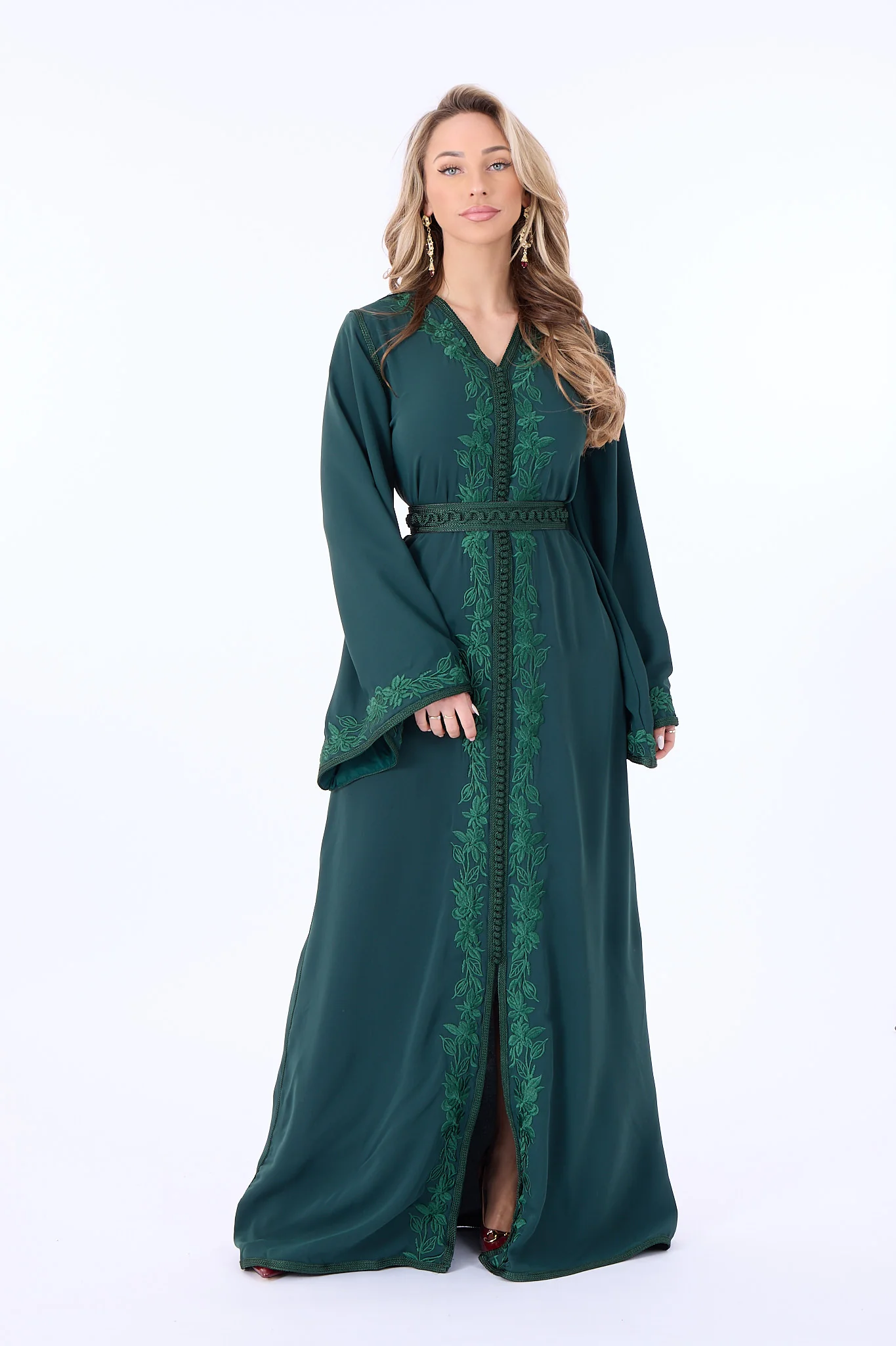 Caftan Chadia Darkgreen - Image 2