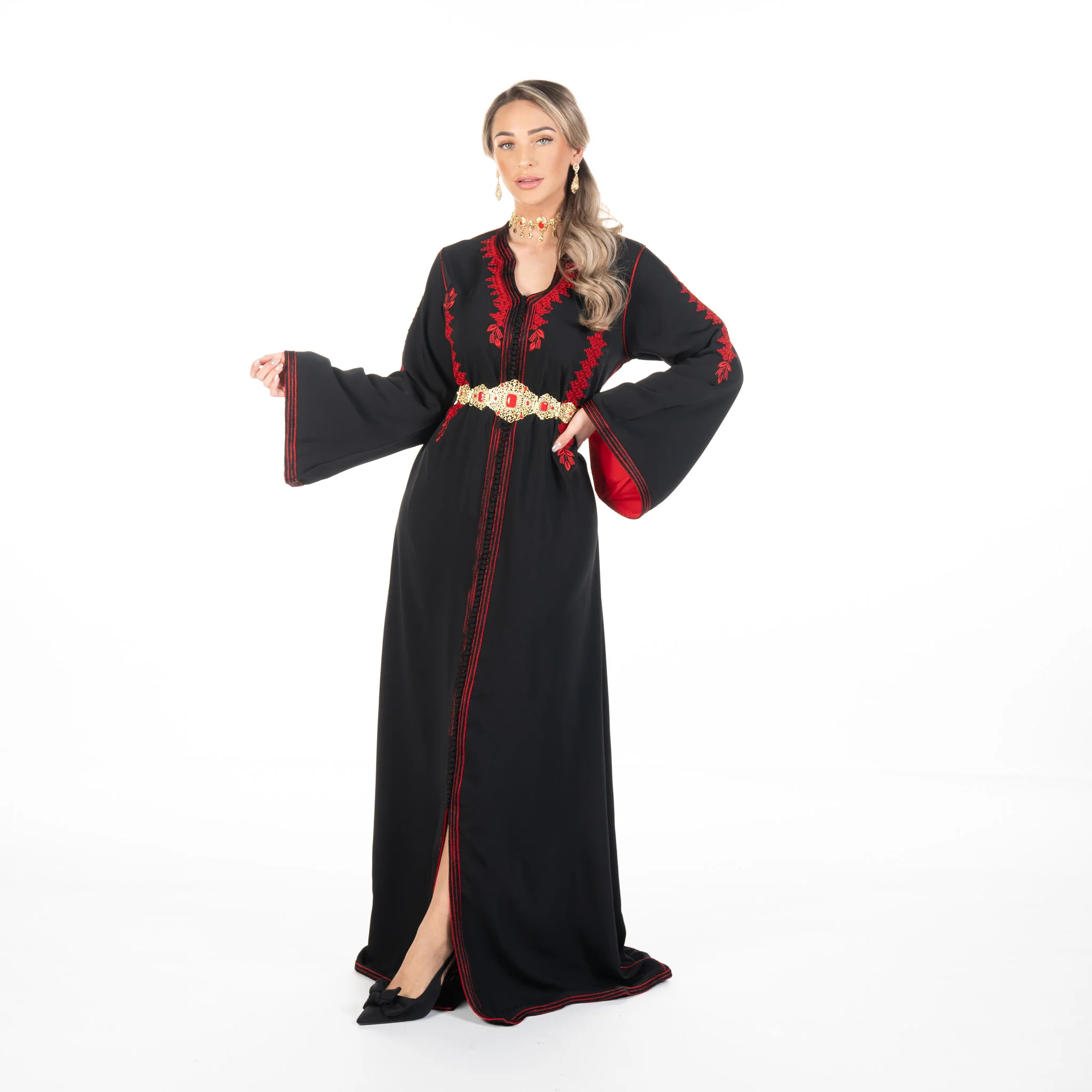 Caftan Chaimae Black - Image 5