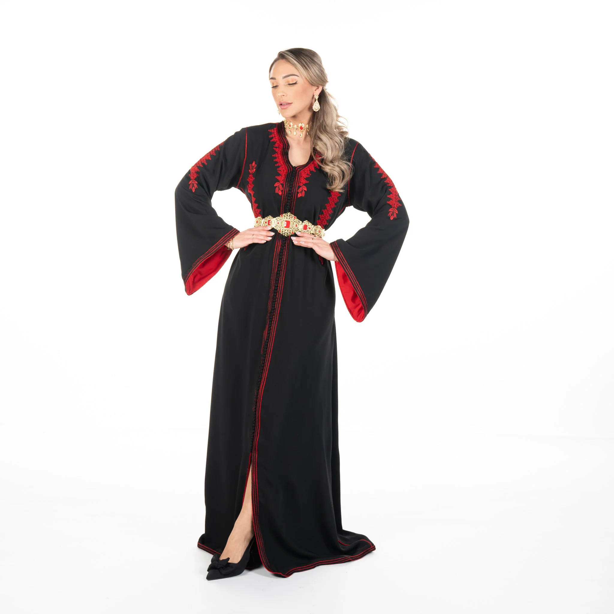 Caftan Chaimae Black - Image 6