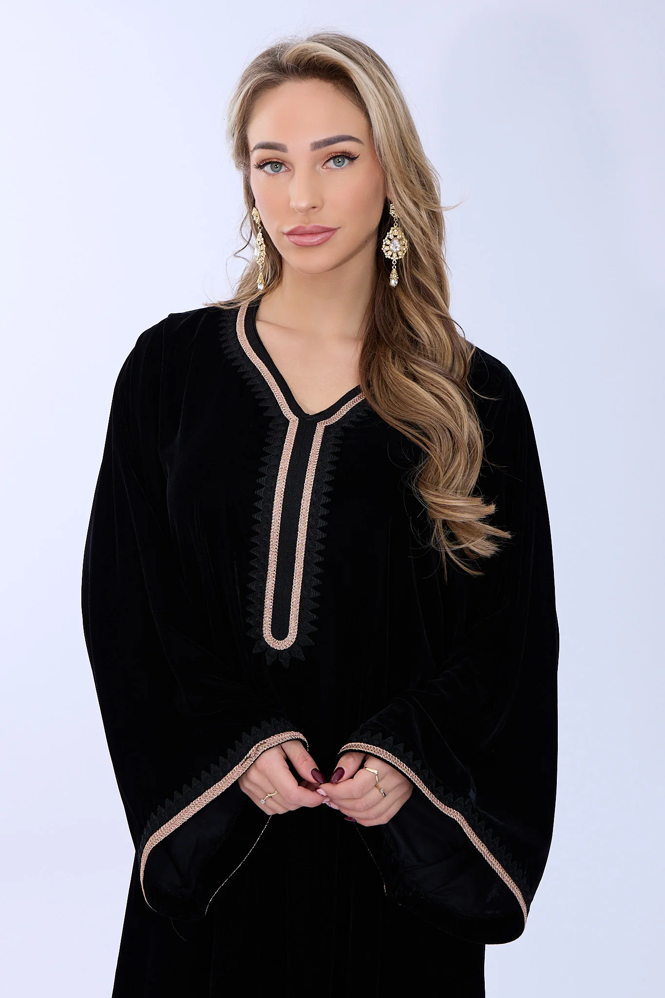 Caftan Dania Black - Image 3