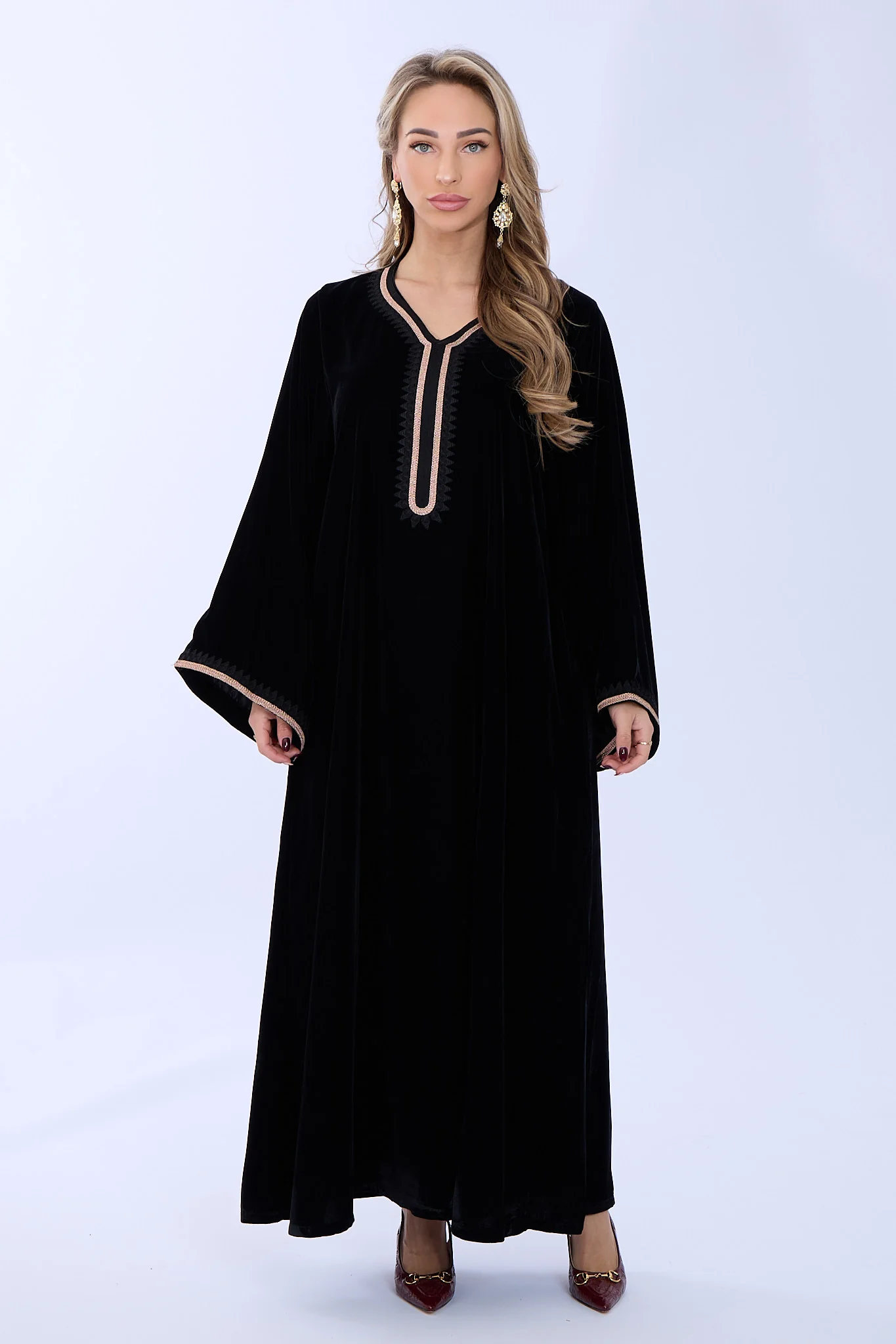 Caftan Dania Black - Image 4