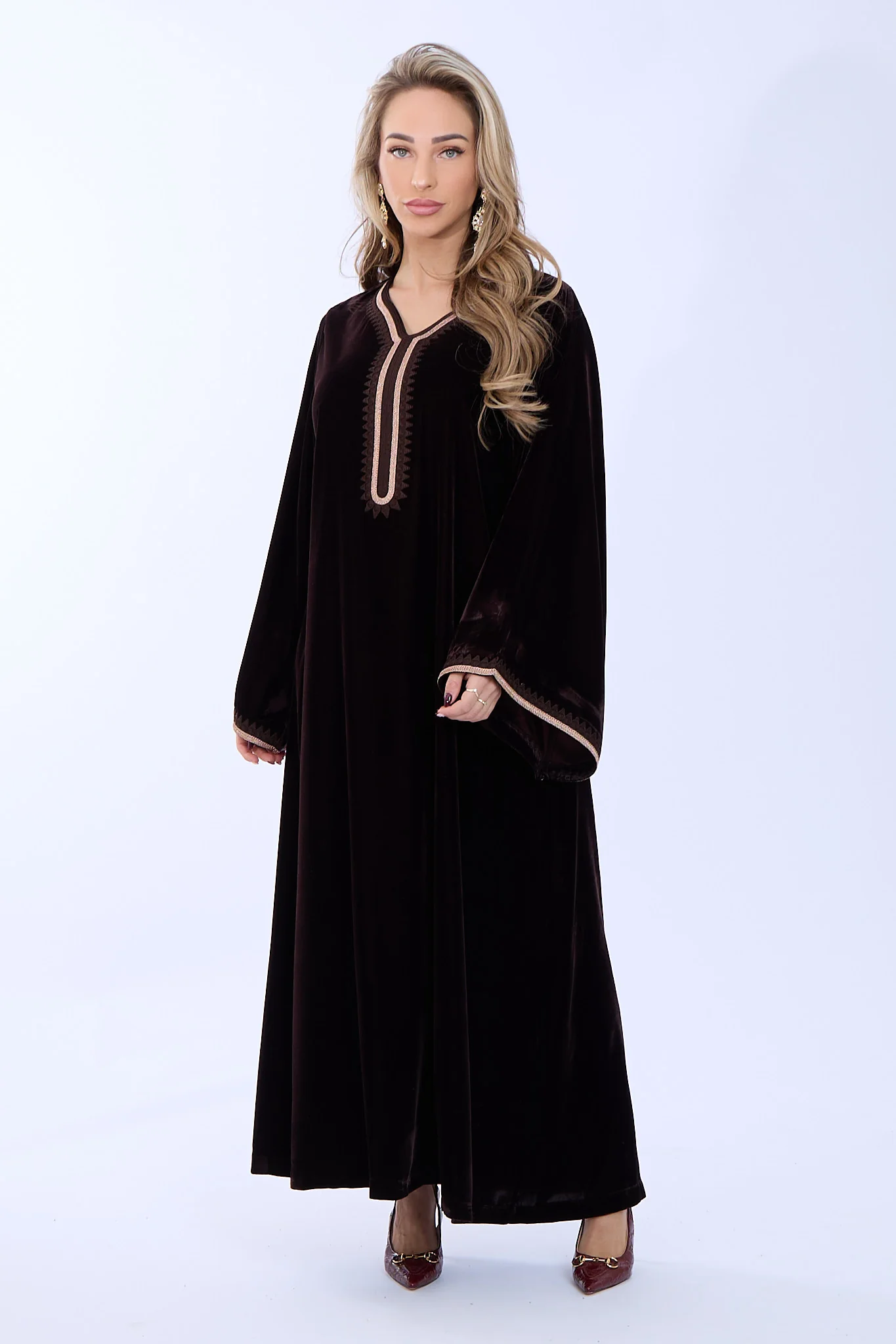 Caftan Dania Brown - Image 2