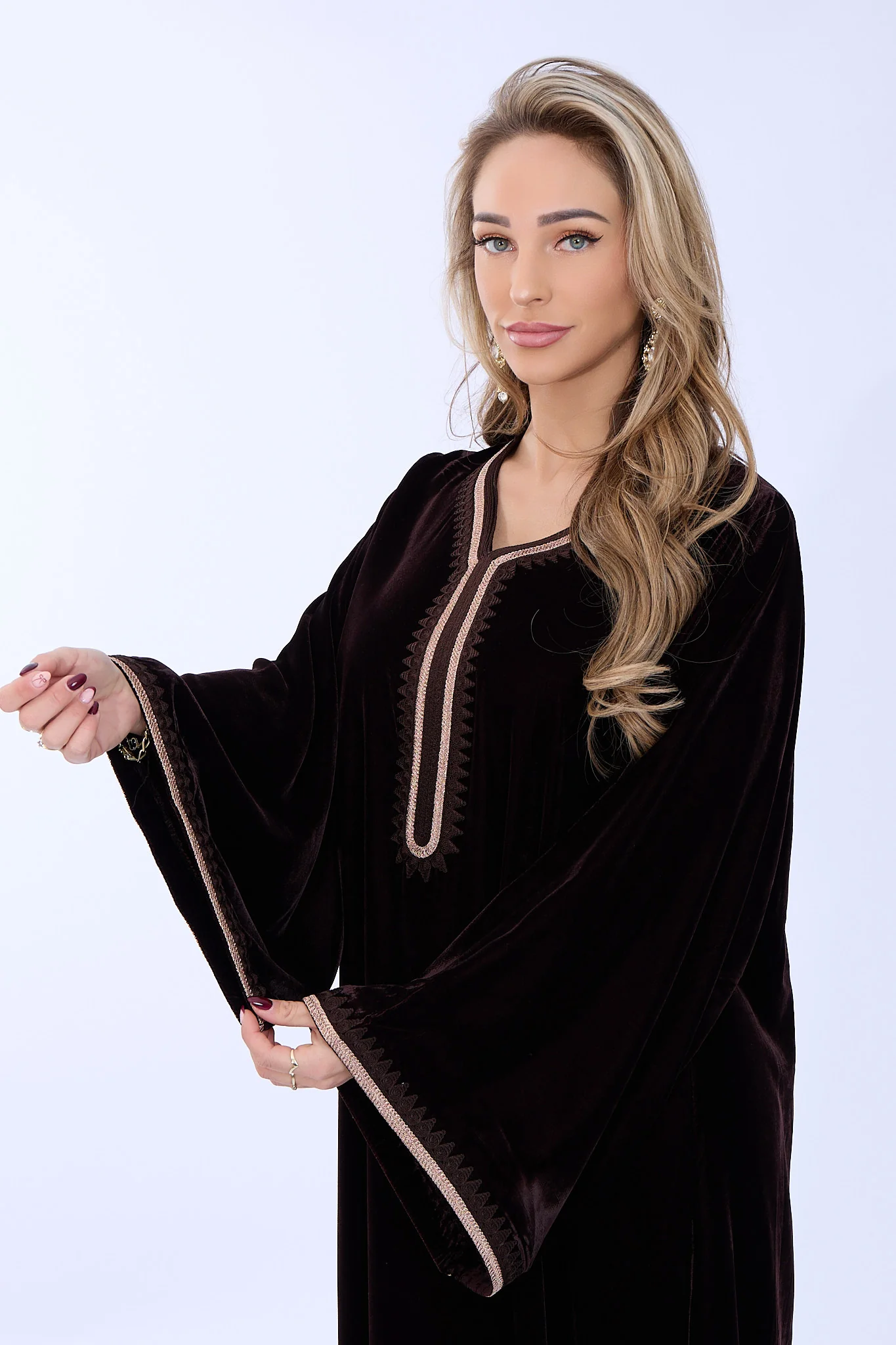 Caftan Dania Brown - Image 4