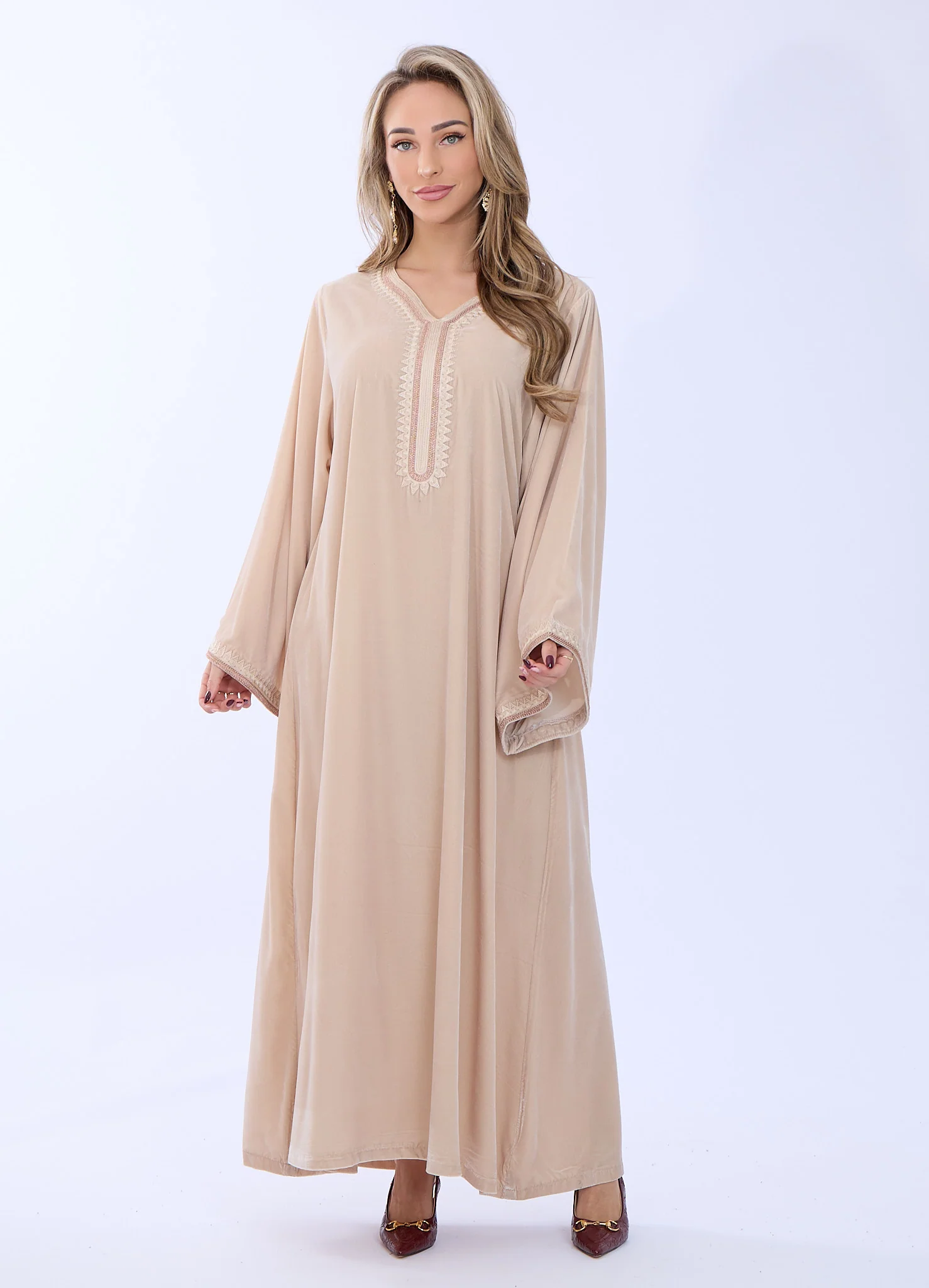 Caftan Dania Cream - Image 3