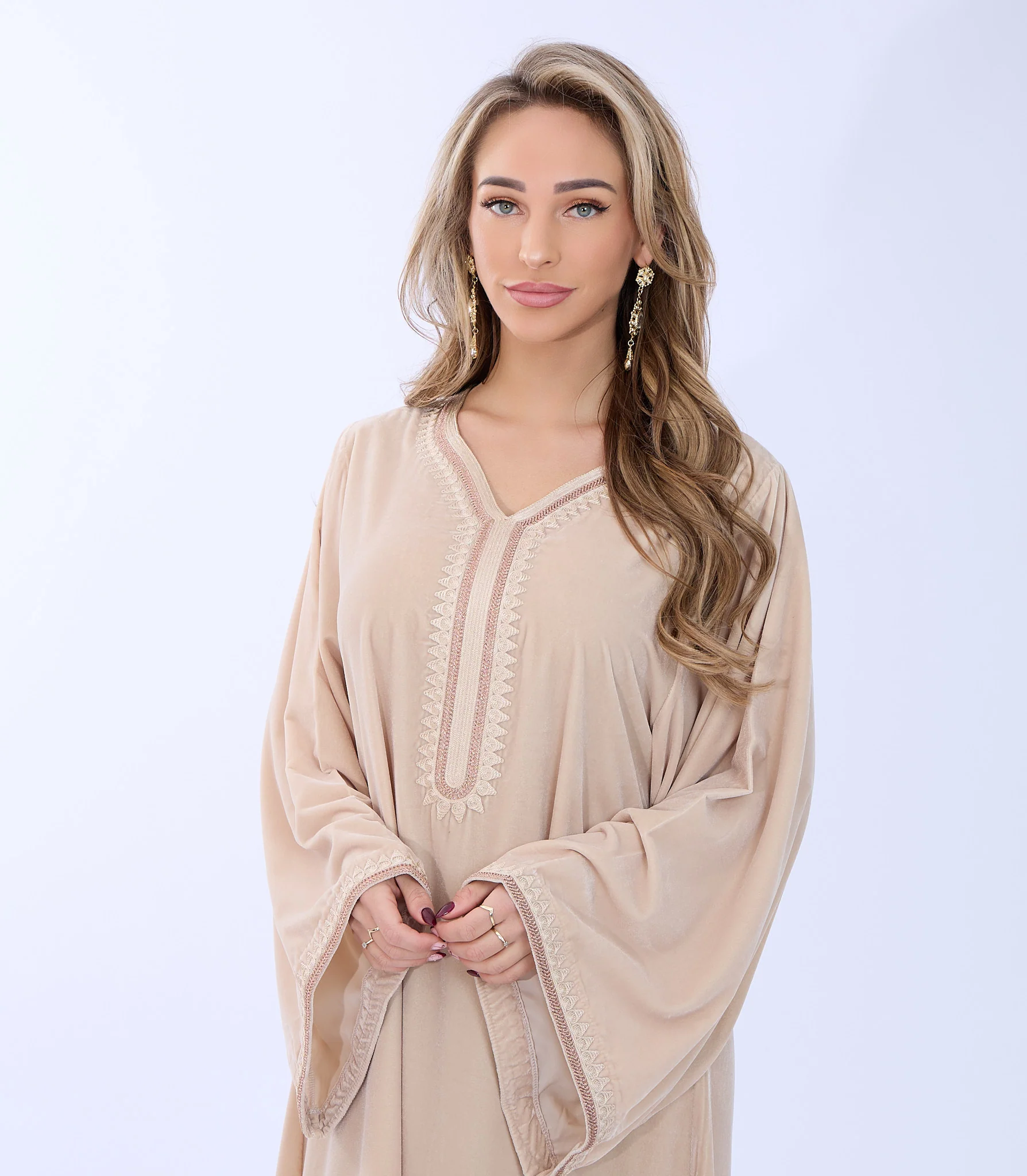 Caftan Dania Cream - Image 4