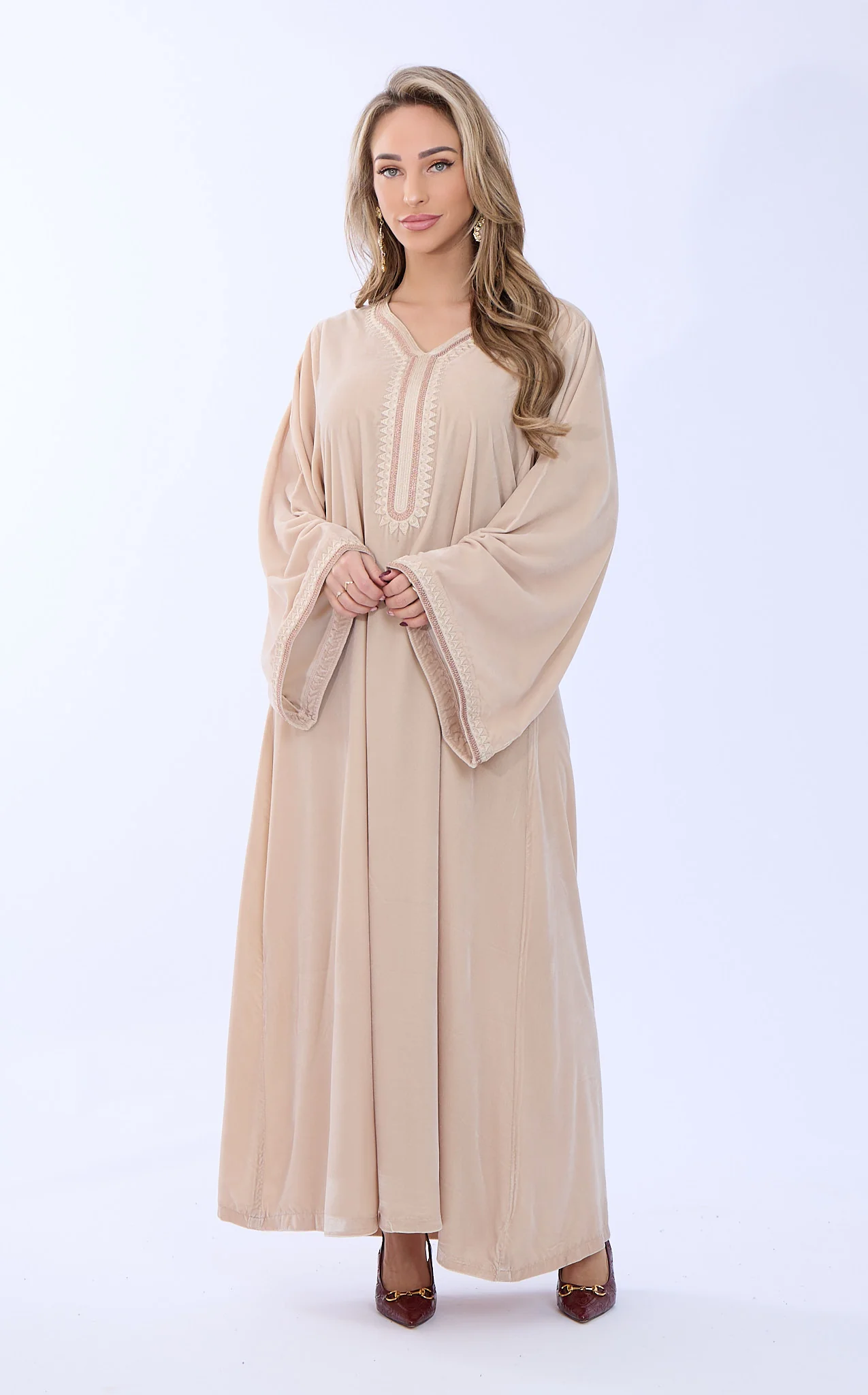 Caftan Dania Cream - Image 5