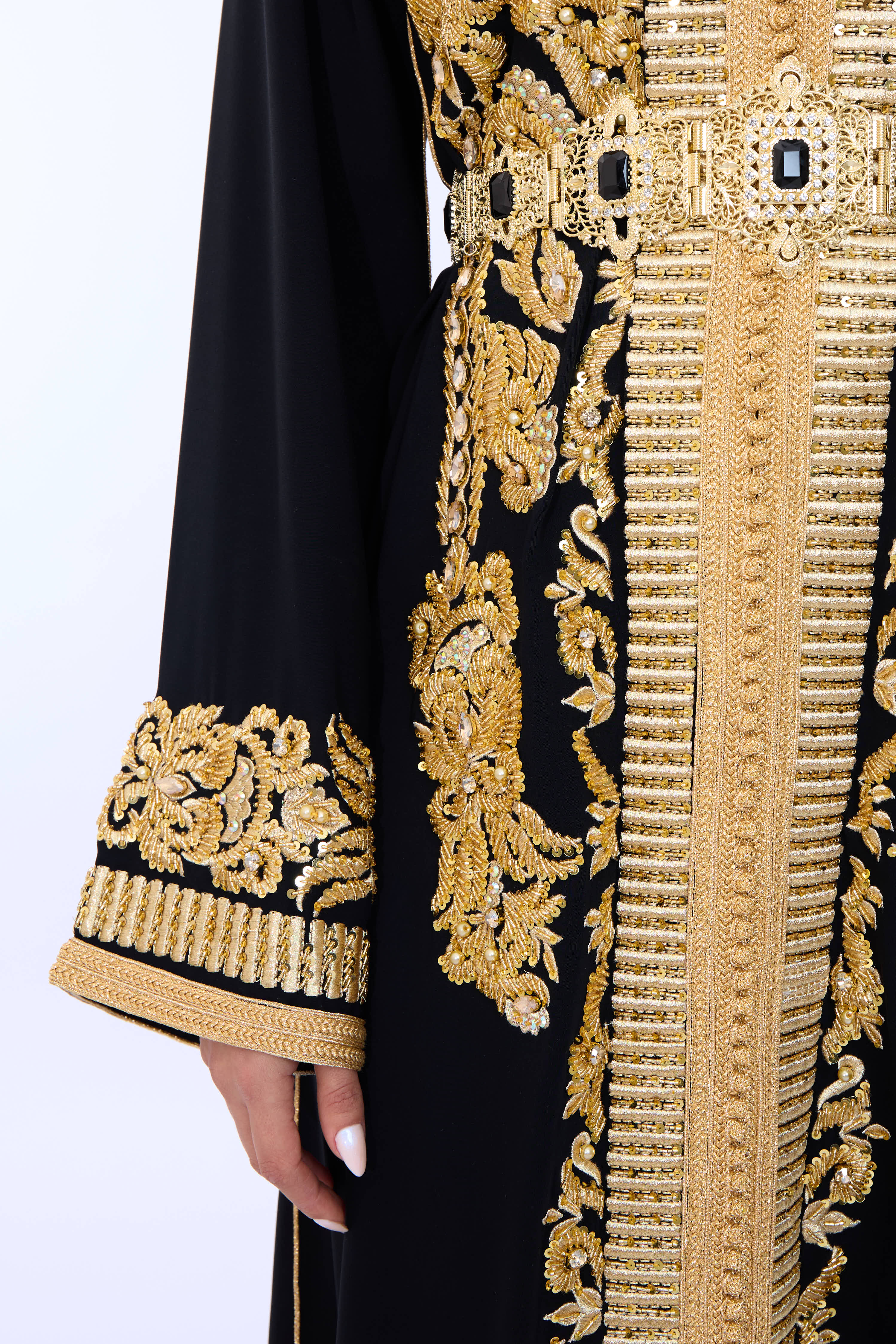Caftan Diyana Black - Image 5