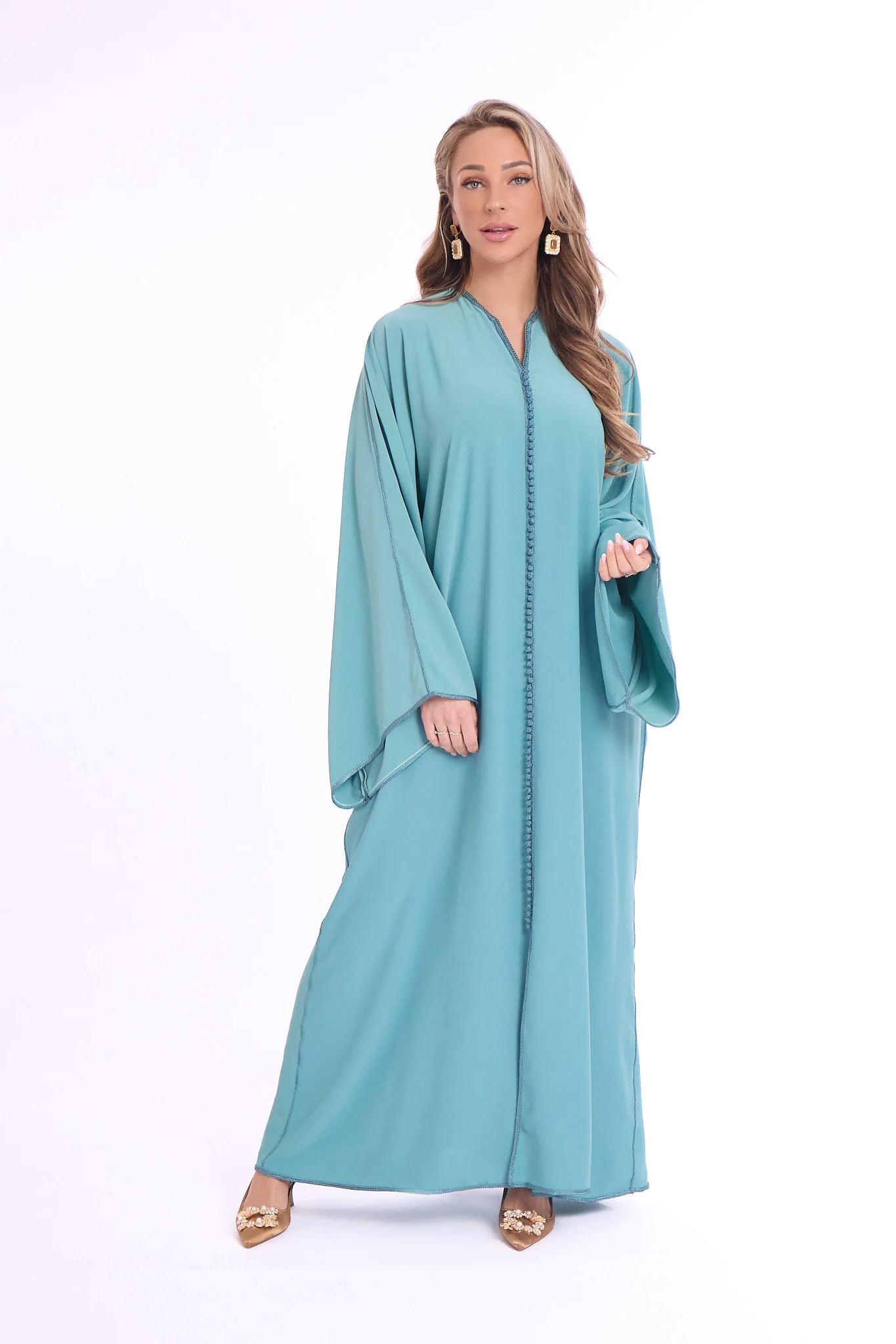 Caftan Dua Turquiose - Image 4