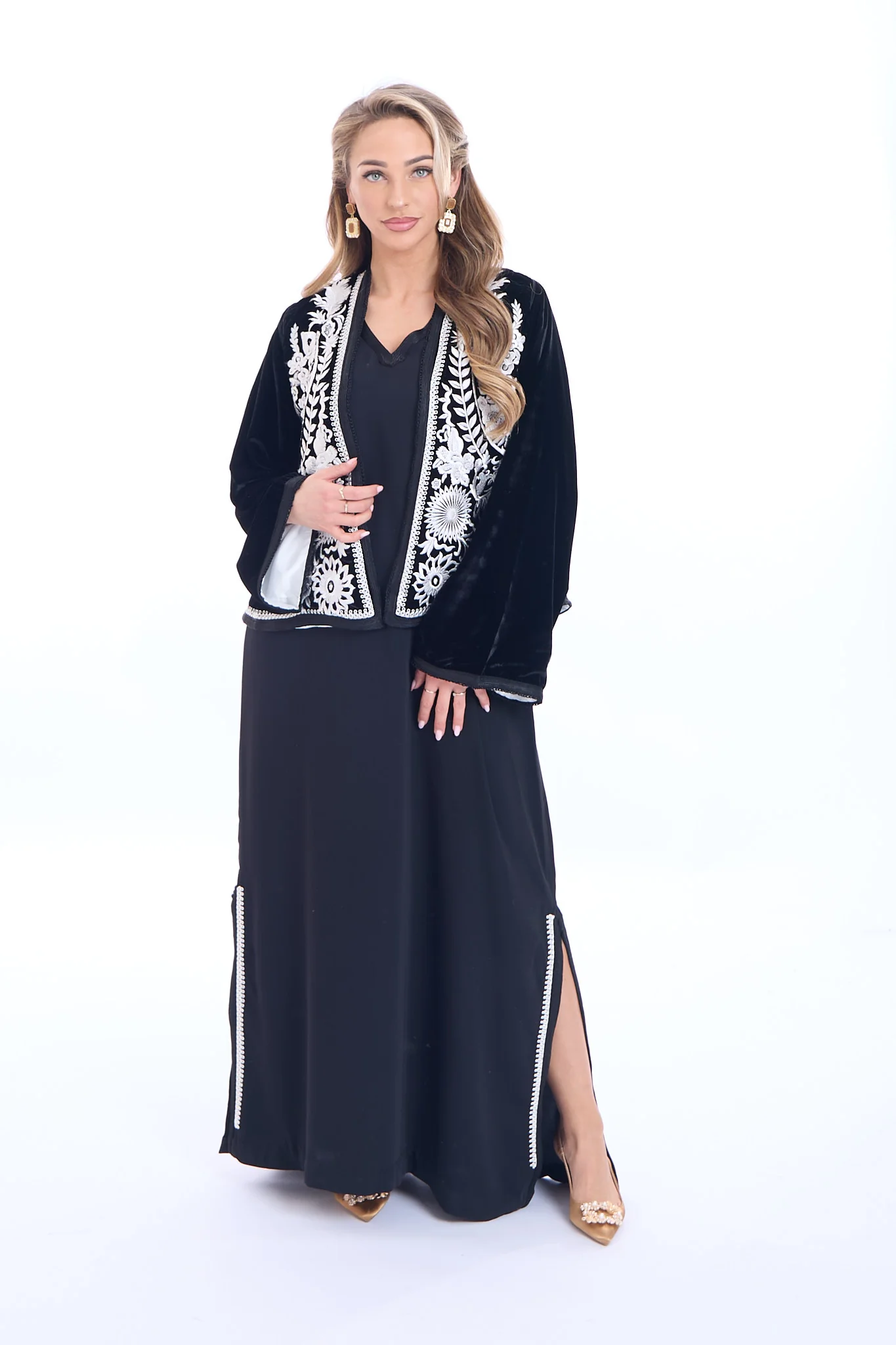 Caftan Fajr Black/white - Image 10