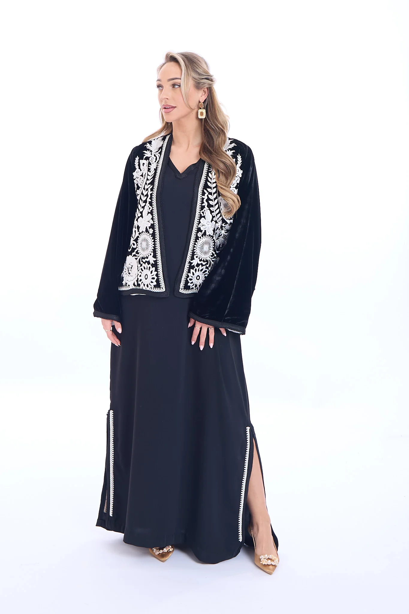 Caftan Fajr Black/white - Image 2