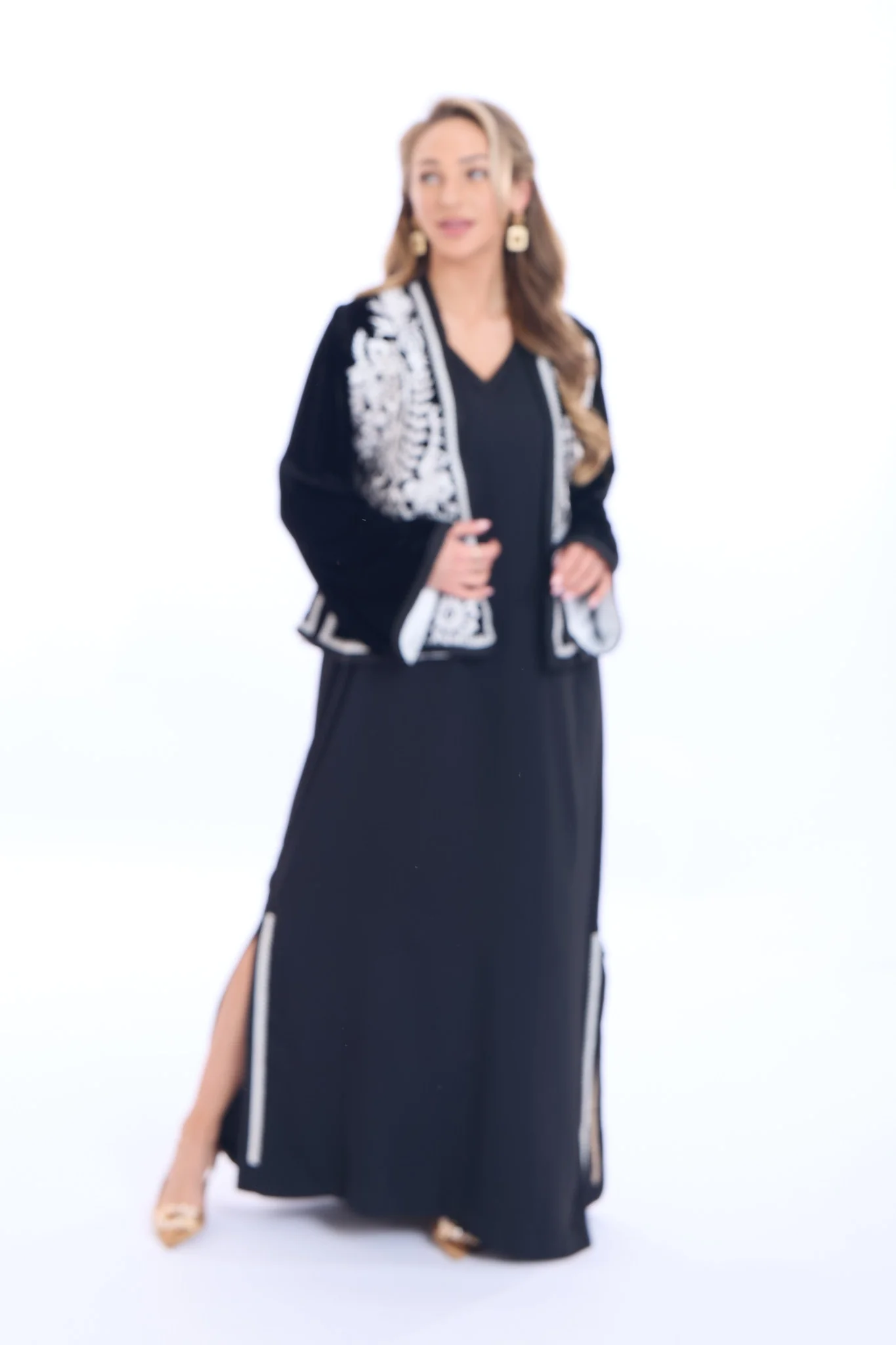 Caftan Fajr Black/white - Image 8