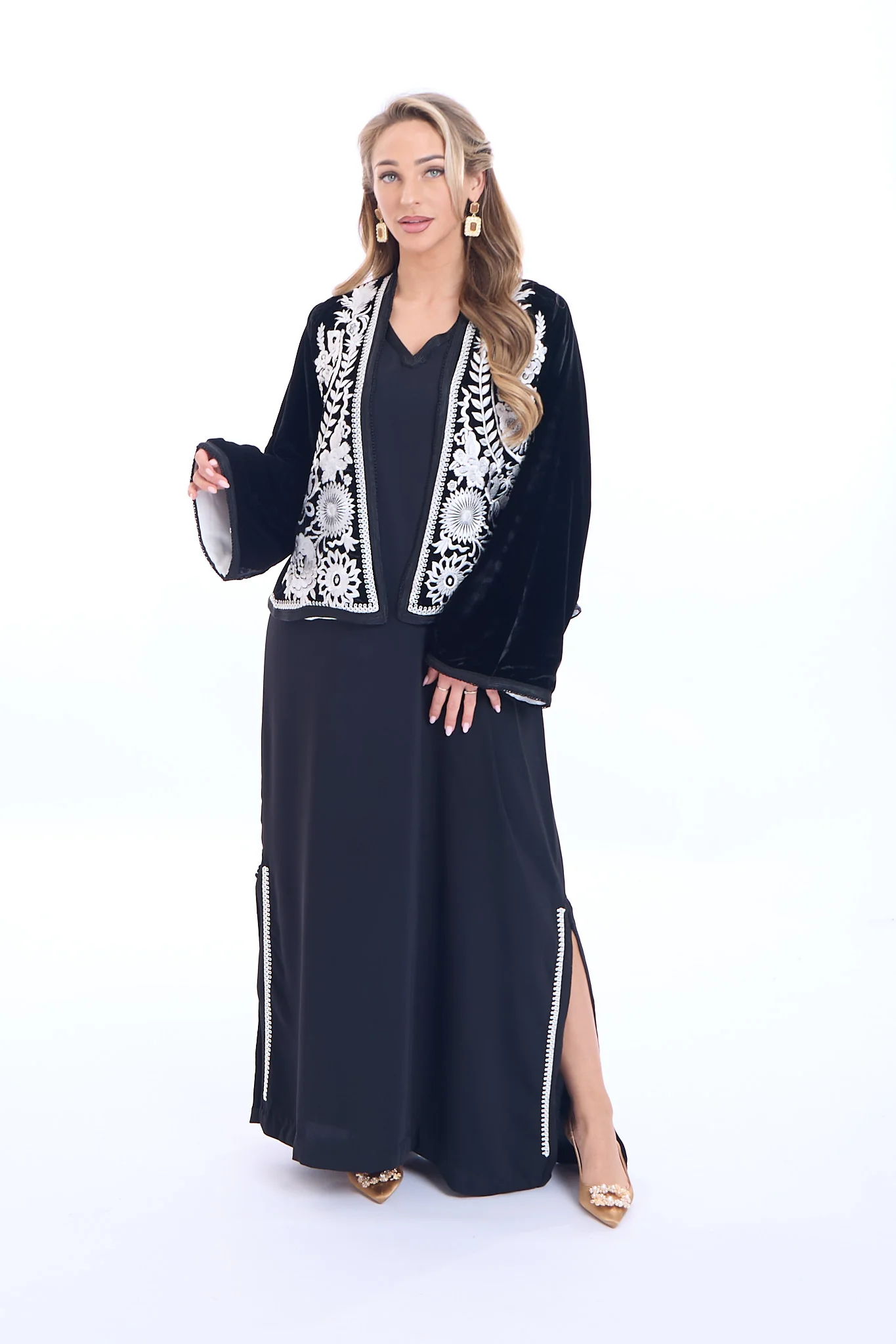 Caftan Fajr Black/white - Image 9