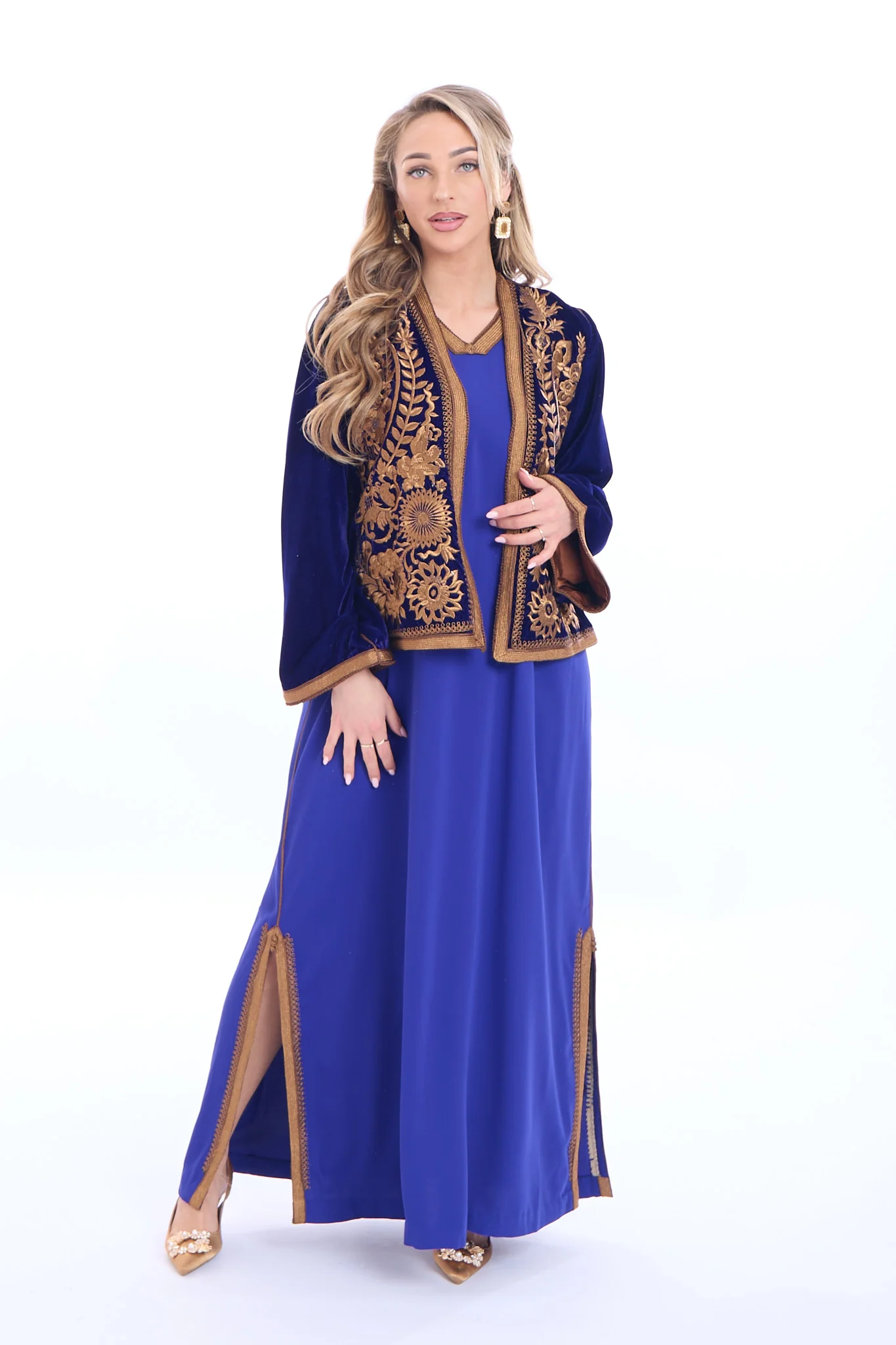 Caftan Fajr Royalblue - Image 3