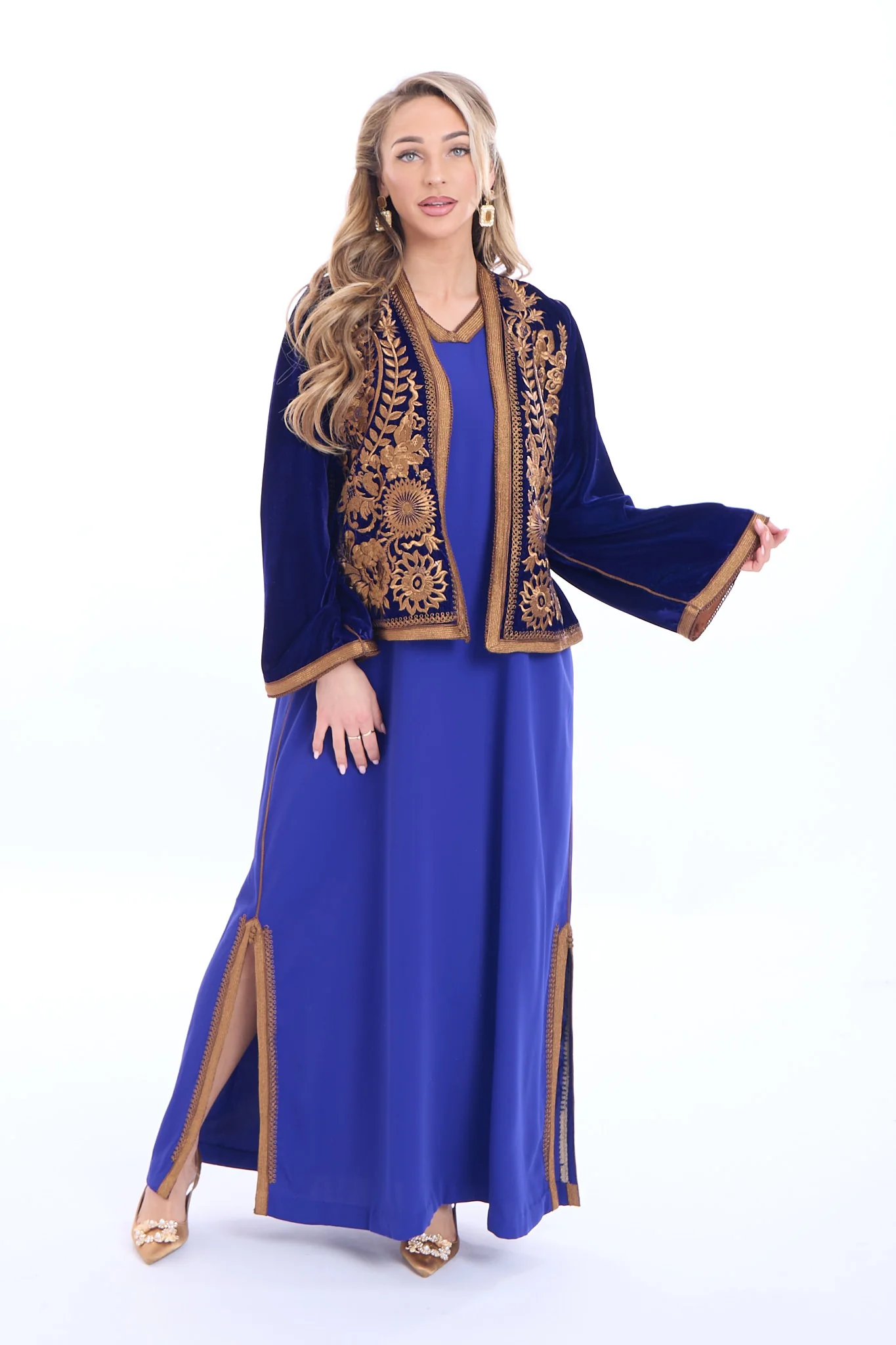 Caftan Fajr Royalblue - Image 4