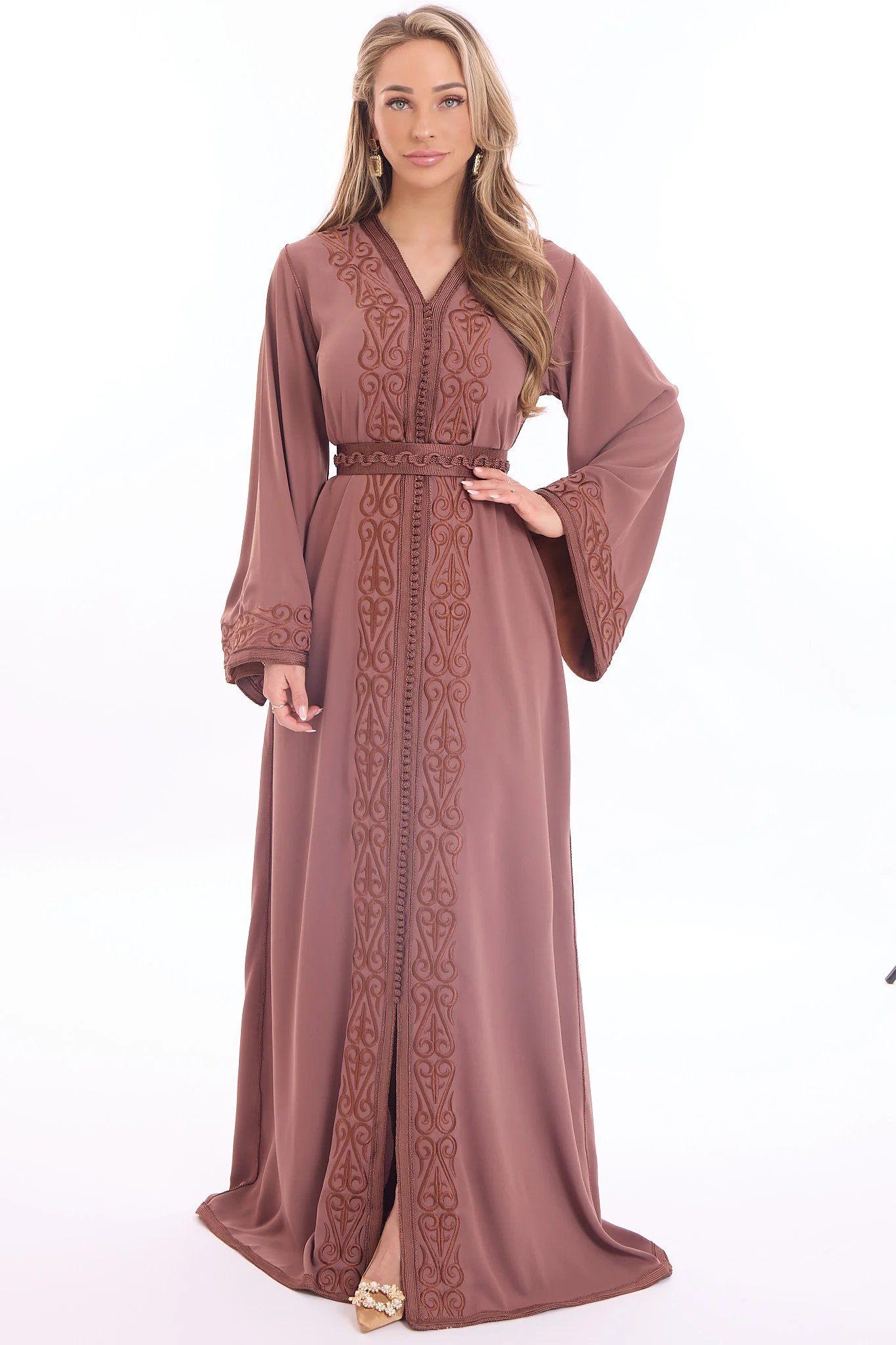 Caftan Fana Brown - Image 3