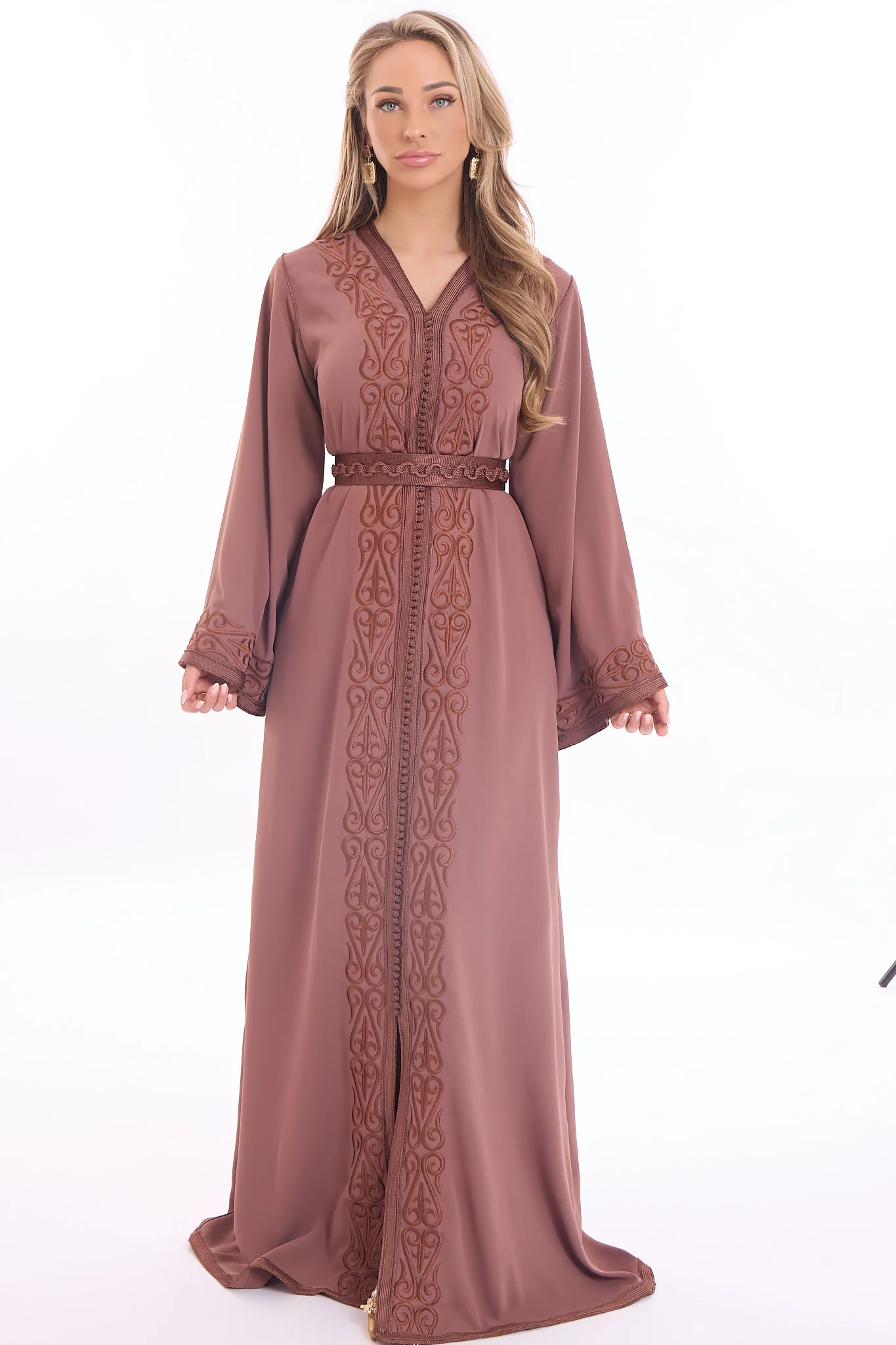 Caftan Fana Brown - Image 4