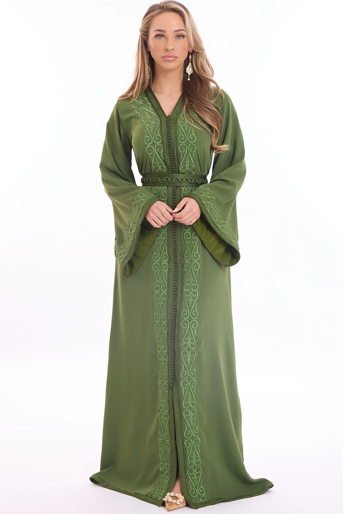 Caftan Fana Olivegreen - Image 6