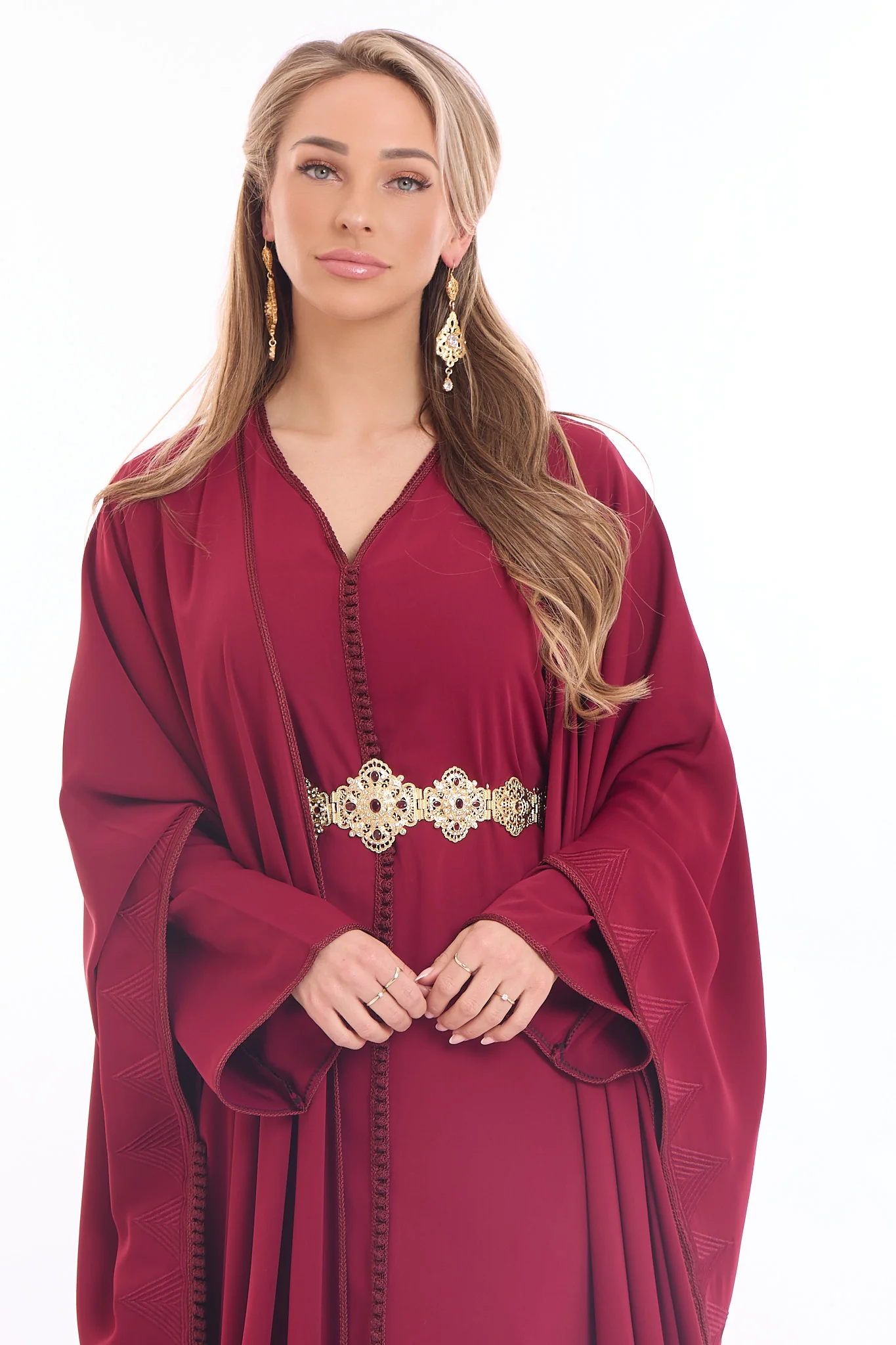 Caftan Fatin Pomegrante - Image 8