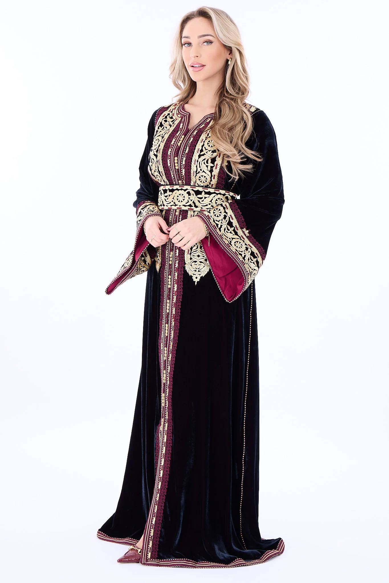 Caftan Fidya Pomegrante - Image 4