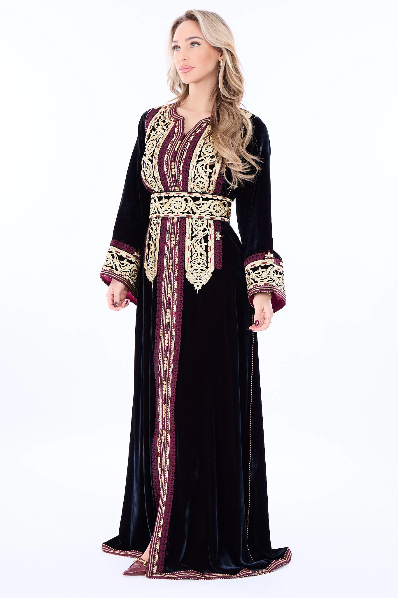 Caftan Fidya Pomegrante - Image 7