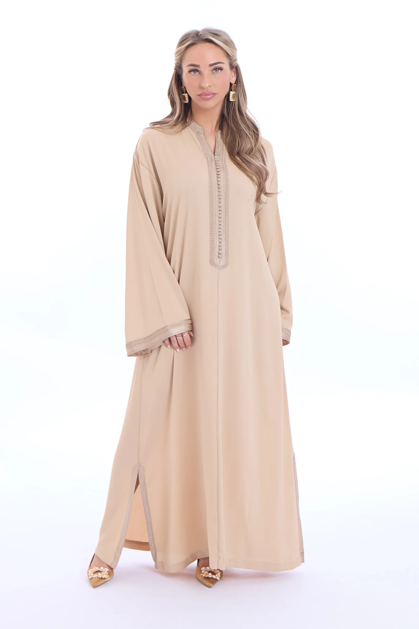 Caftan Haneen Beige - Image 4