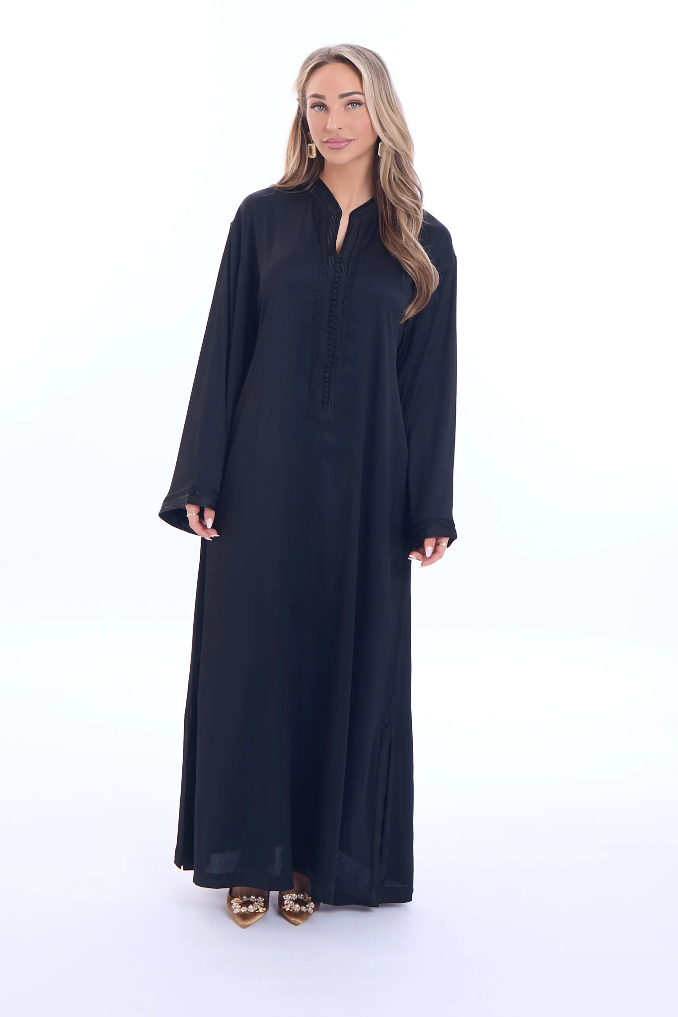 Caftan Haneen Black - Image 4