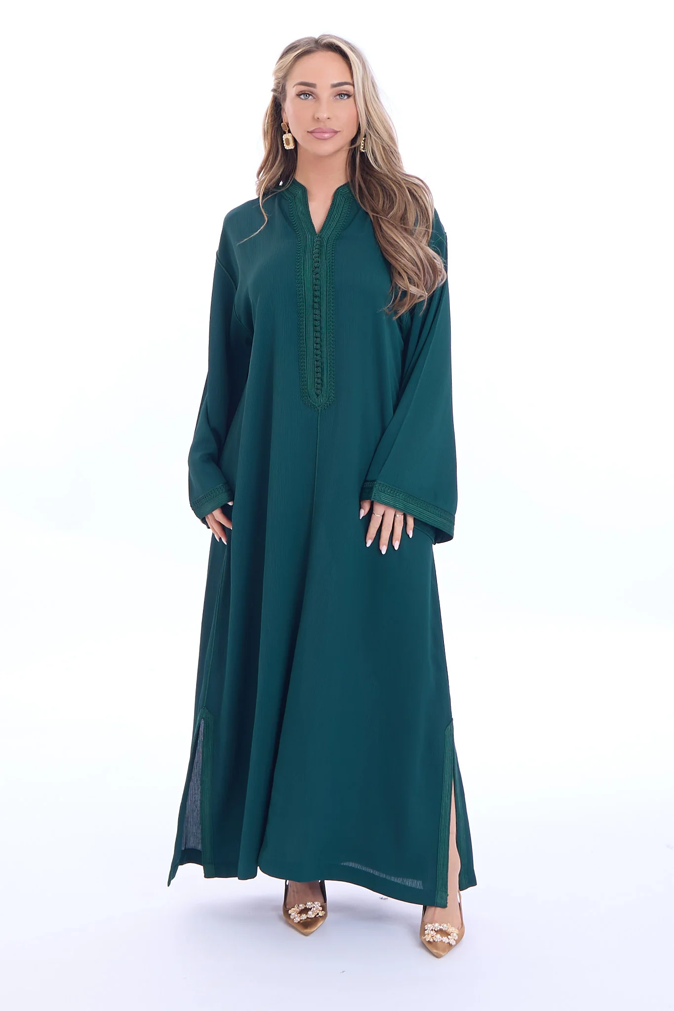 Caftan Haneen Darkgreen - Image 2