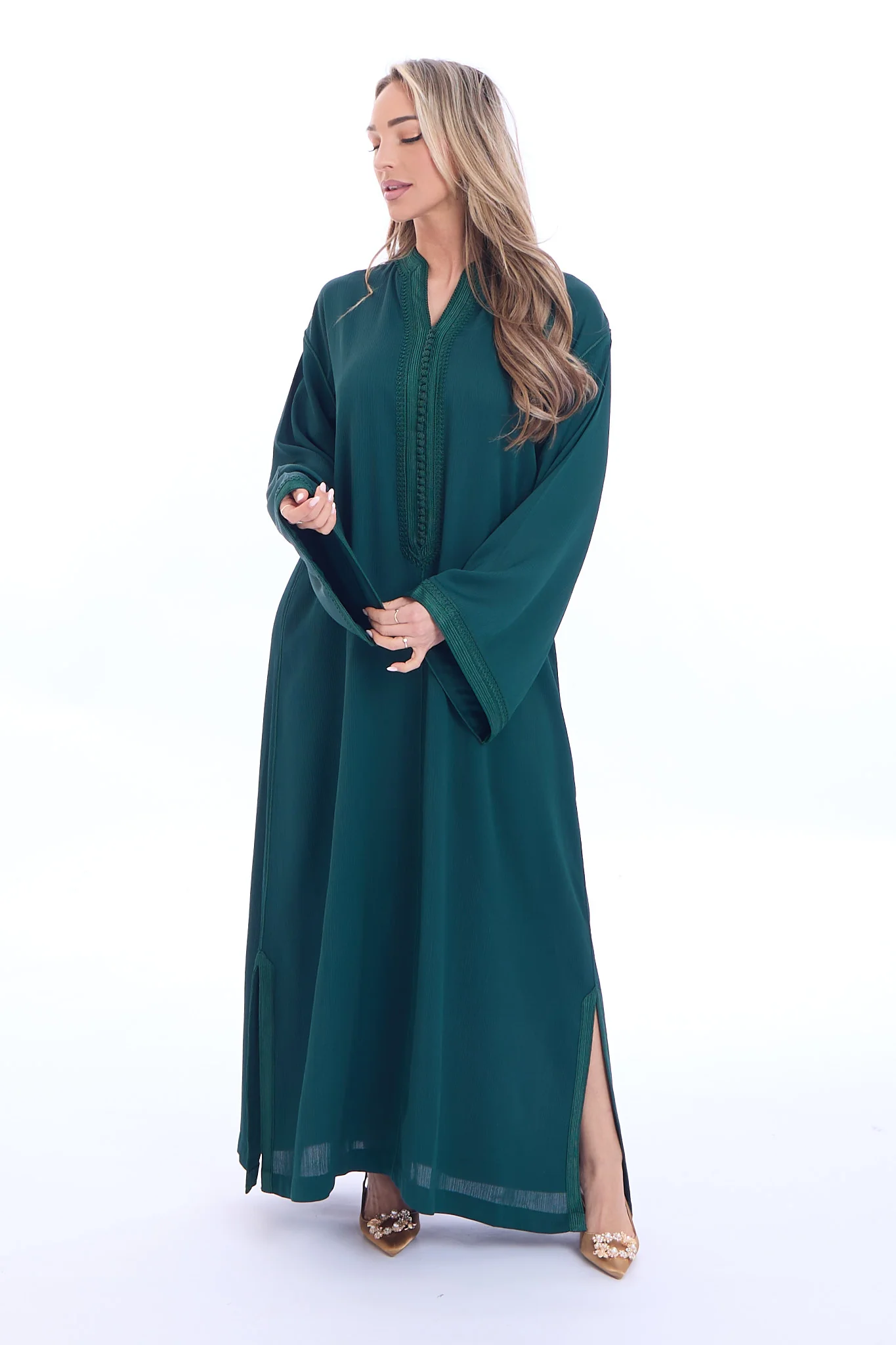 Caftan Haneen Darkgreen - Image 3