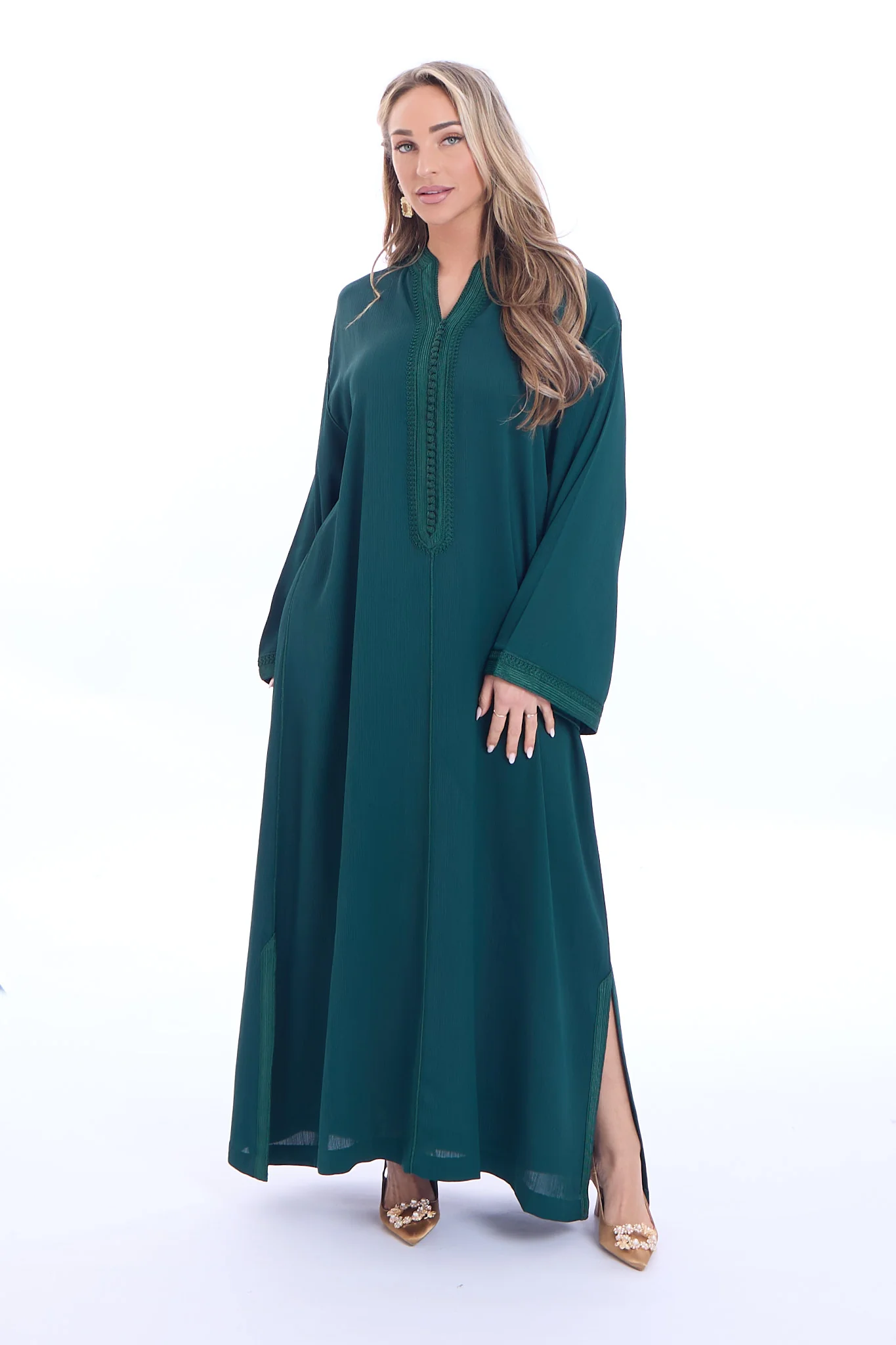 Caftan Haneen Darkgreen - Image 5